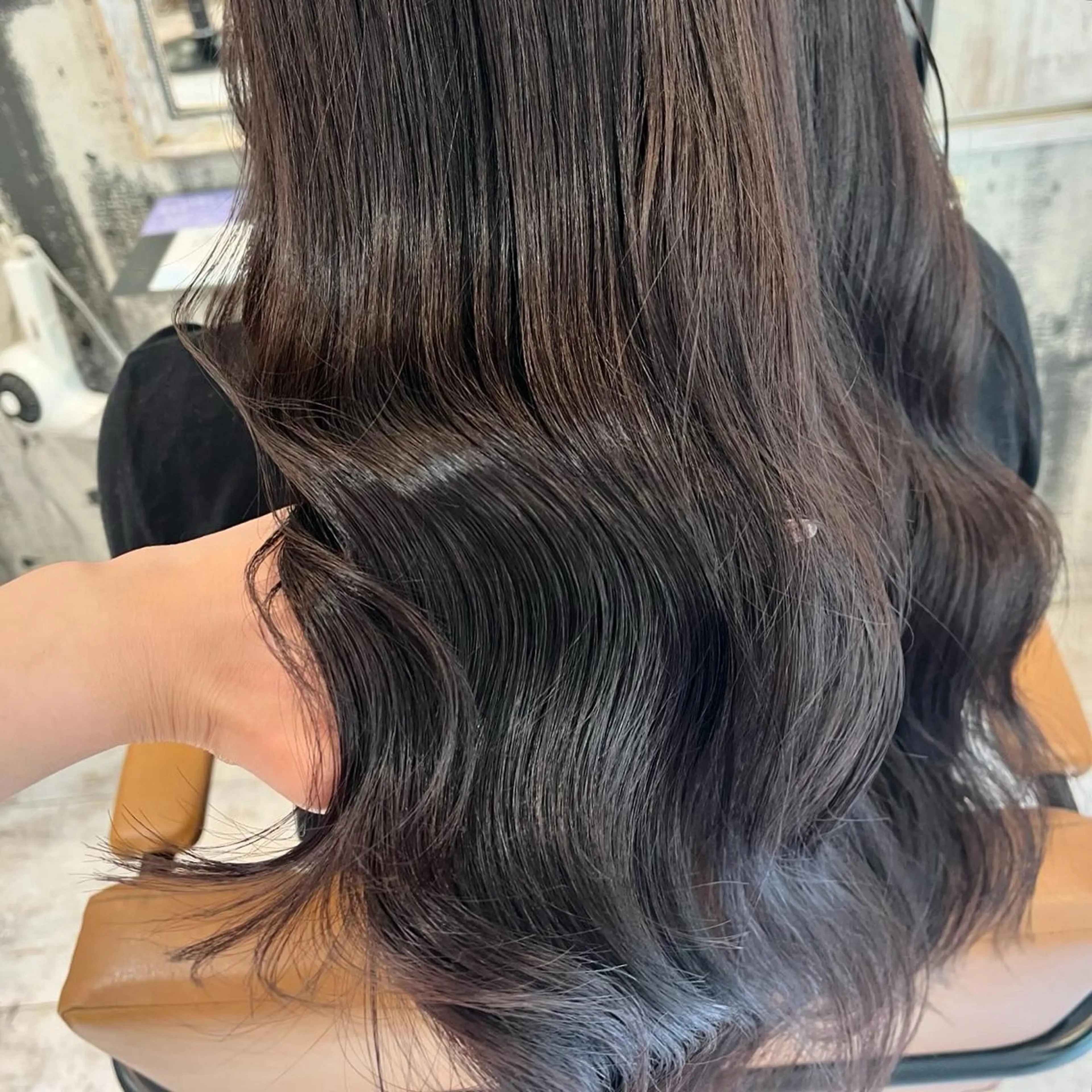 ロング カラー ヤマダ サクラのヘアスタイル