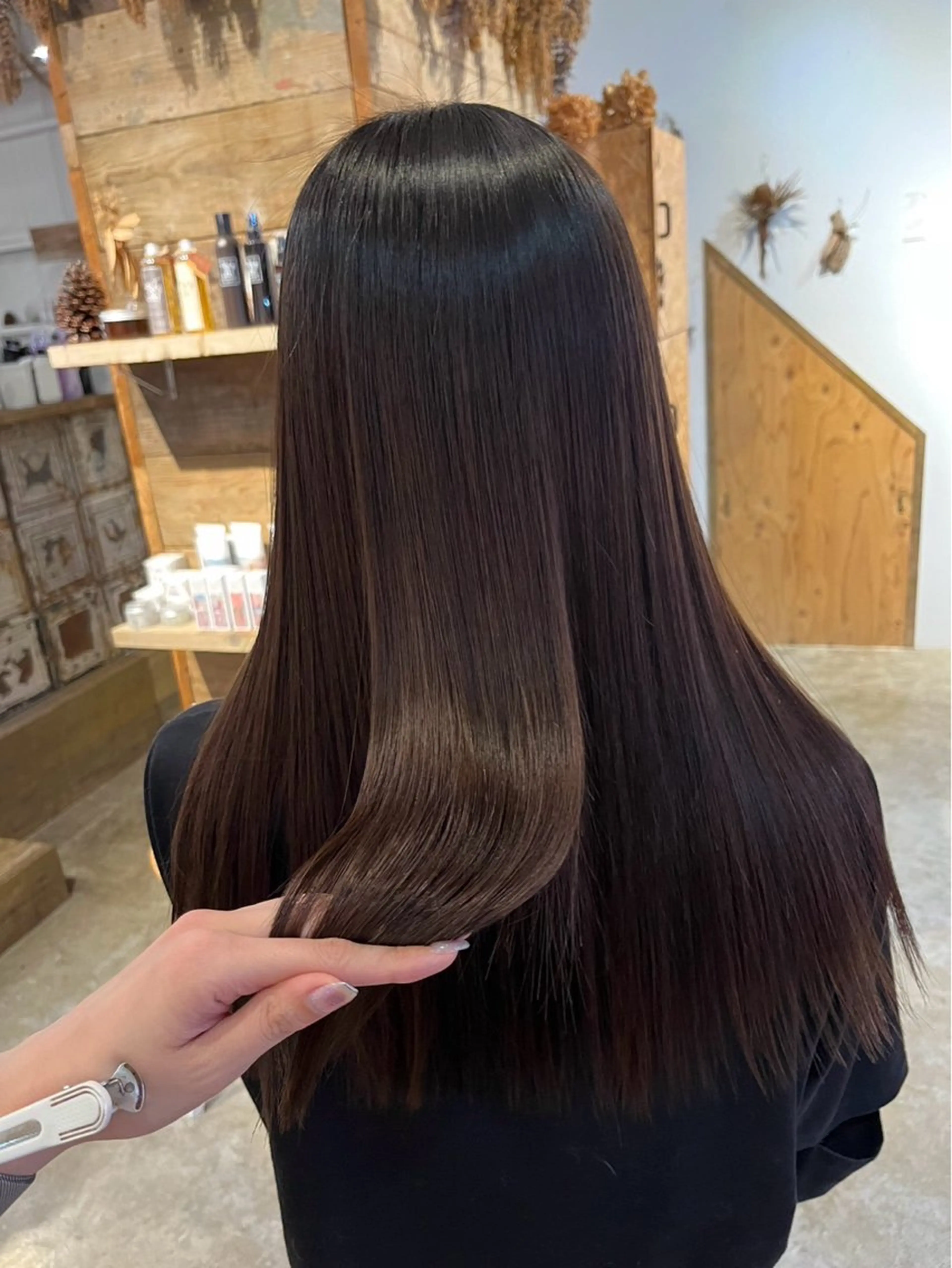 ロング カラー ロング トリートメント SEESOE所属・Abe Fuminaのヘアスタイル