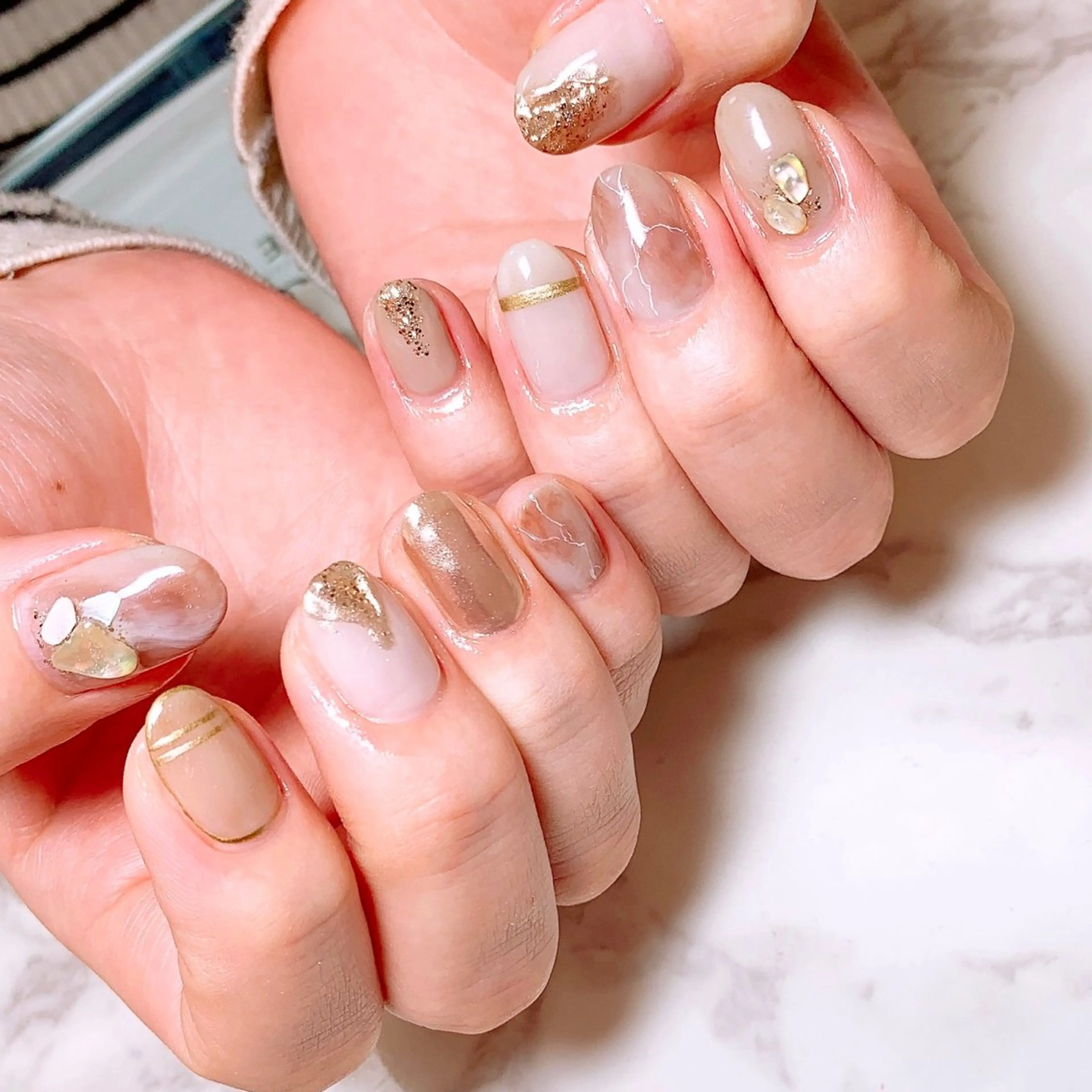 ネイル ハンドネイル Le'a kasumiのネイルデザイン