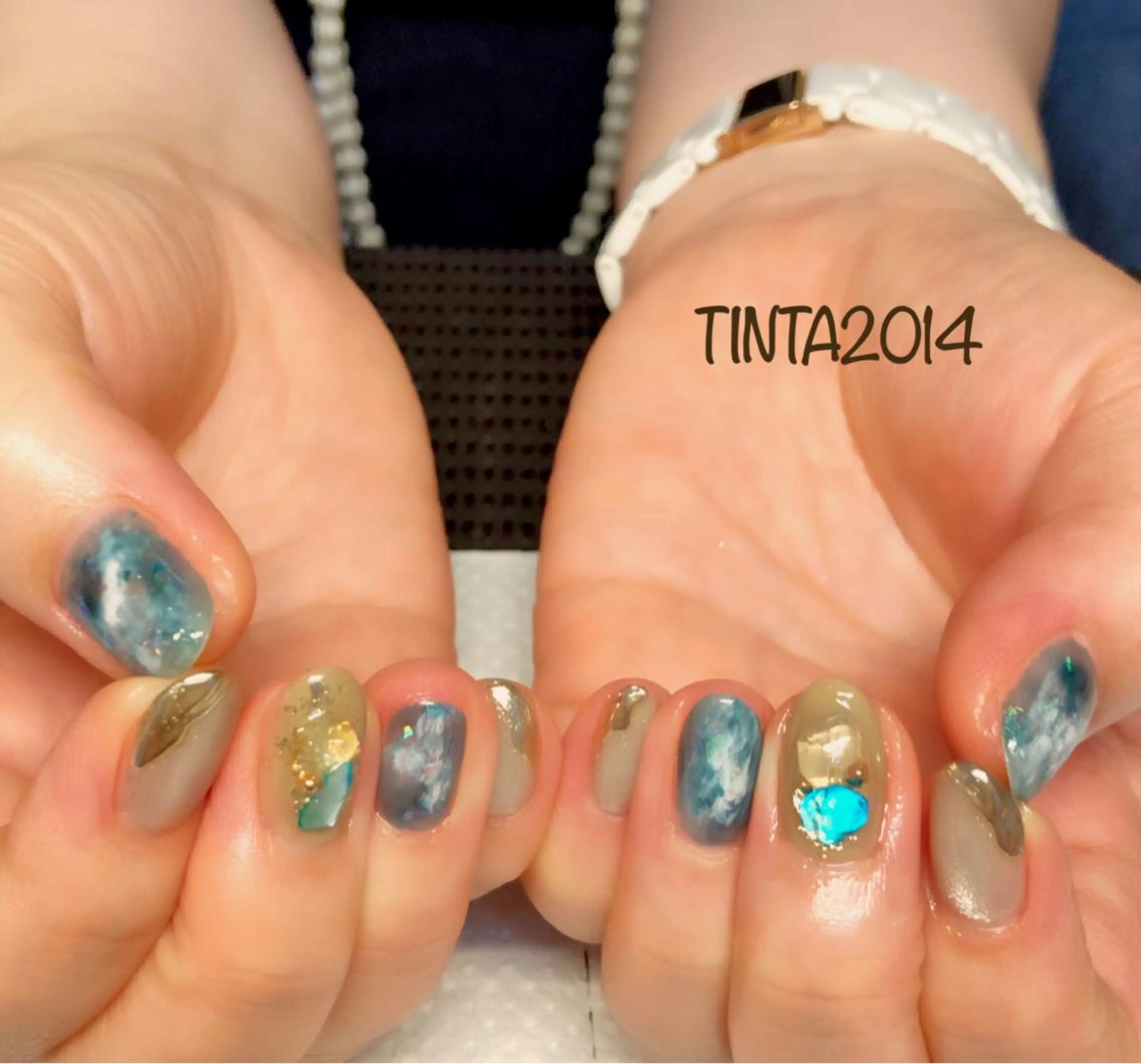 ネイル 夏ネイル ネイルサロン ティンタ所属・馬場 典子のネイルデザイン