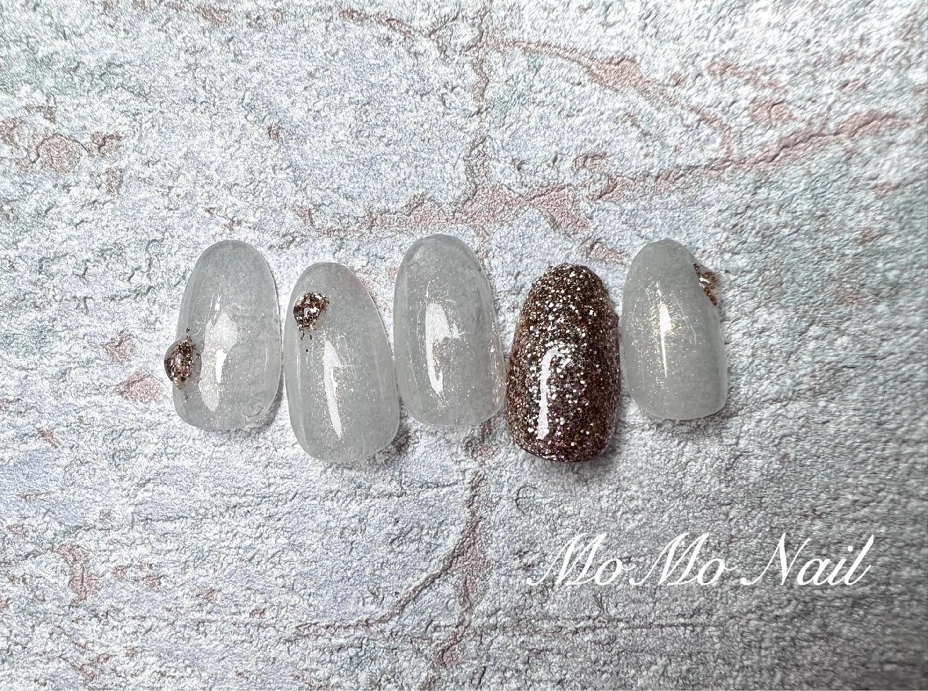 【ハンド自爪】選べるシンプルコース¥5990の写真