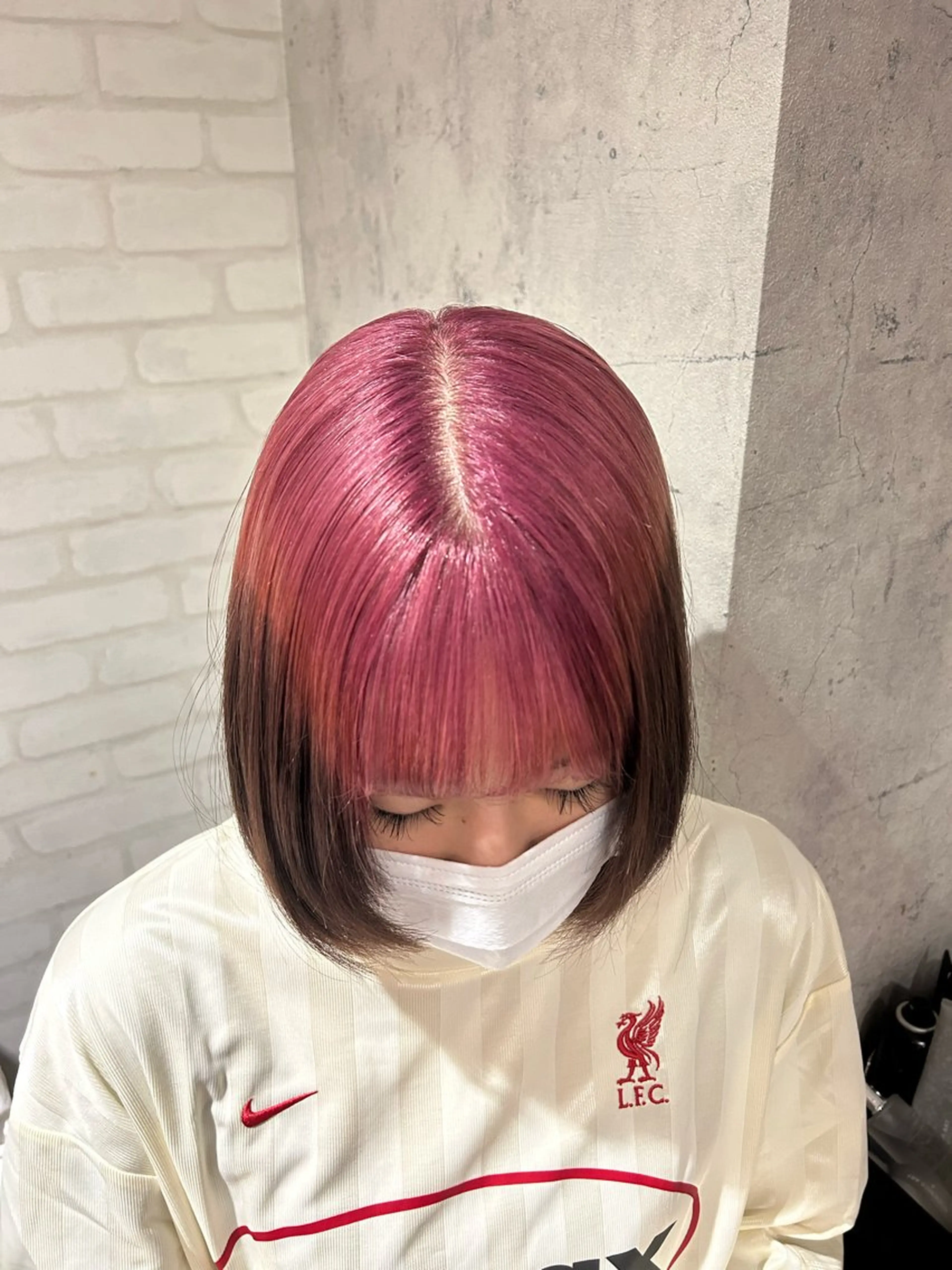 ミディアム カラー ブラウンカラー デザインカラー ピンクカラー ヘアカラー トリートメント パーソナルカラー 診断🍀マリンのヘアスタイル