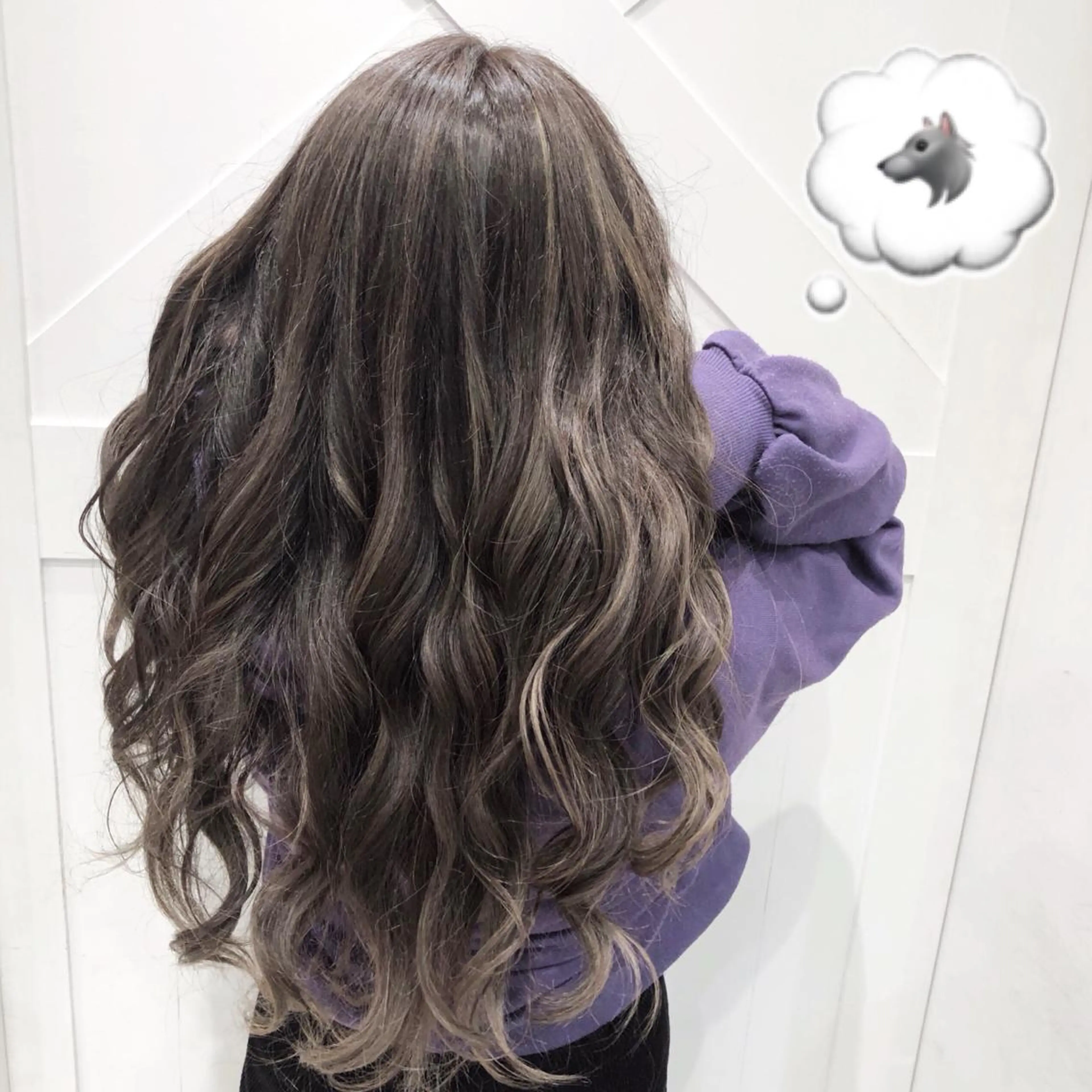 ロング カラー ハイライトカラー ハイライト 🌺ウルフカット職人 新垣渚🐺のヘアスタイル