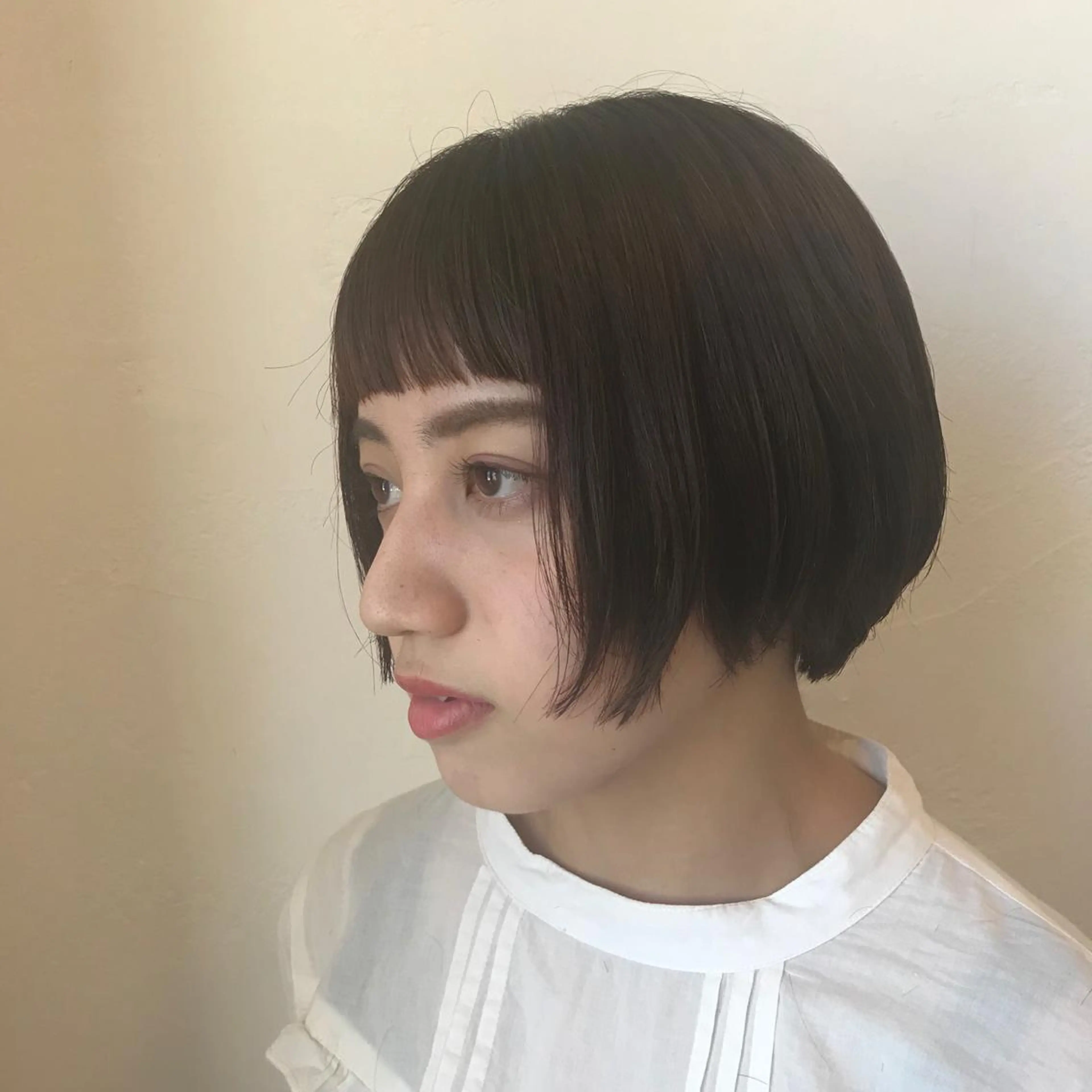 ミディアム ボブ Hair Musee   柱店所属・topstylist 吉住 早織のヘアスタイル