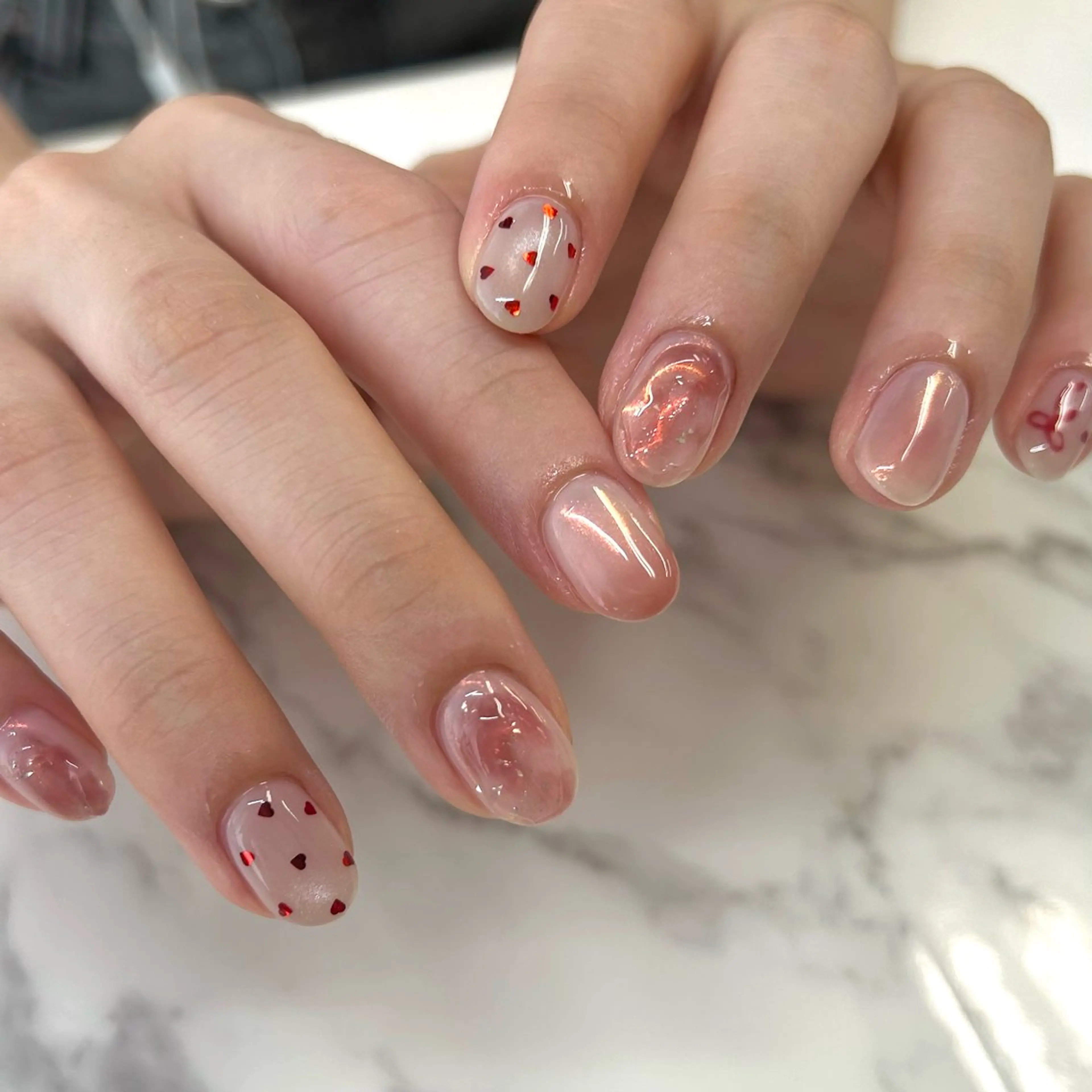 ネイル ハンドネイル mark by 7 LOOKS yukaのネイルデザイン