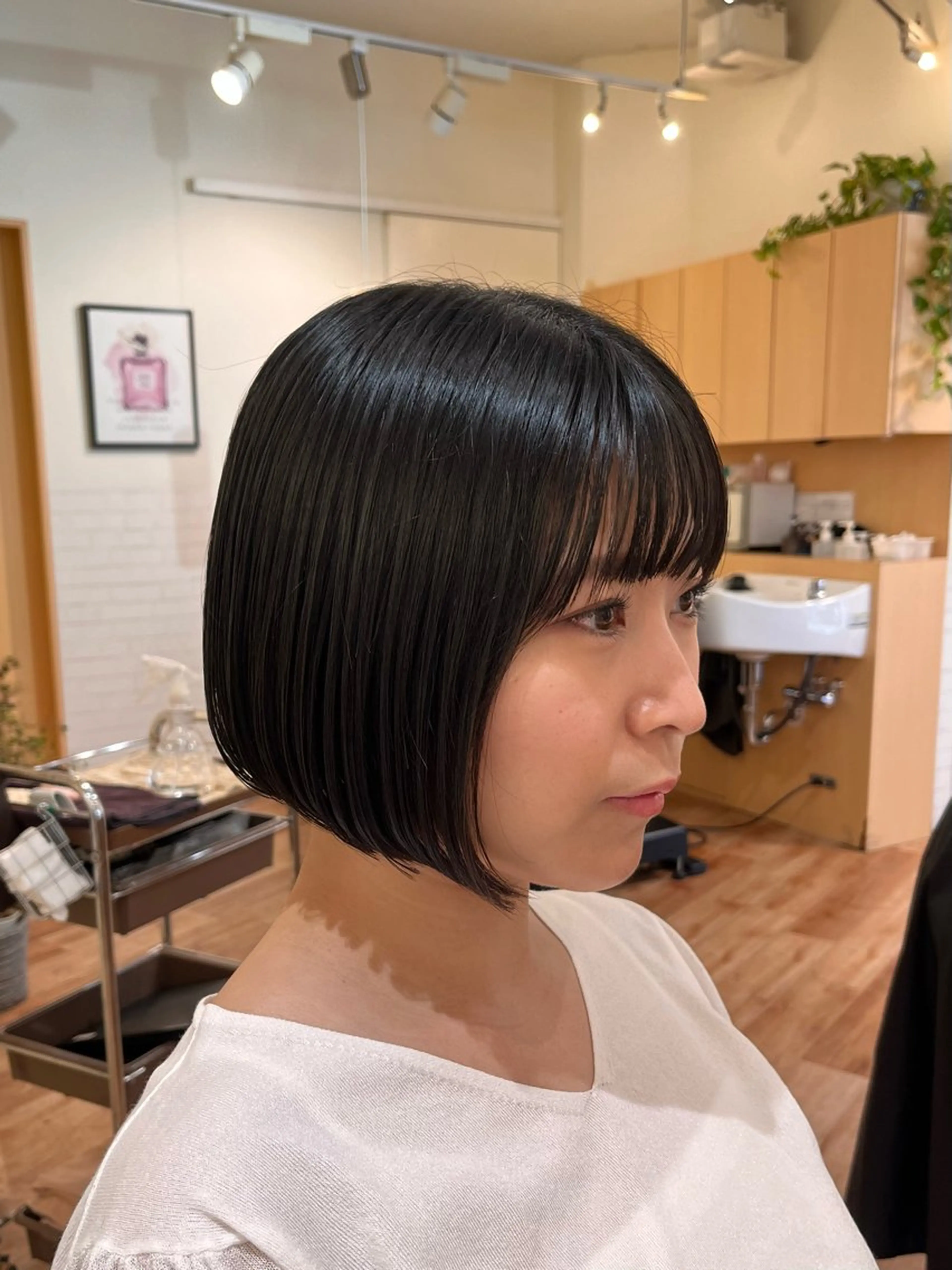 ミディアム ICHIGO 大山所属・emma 星野のヘアスタイル