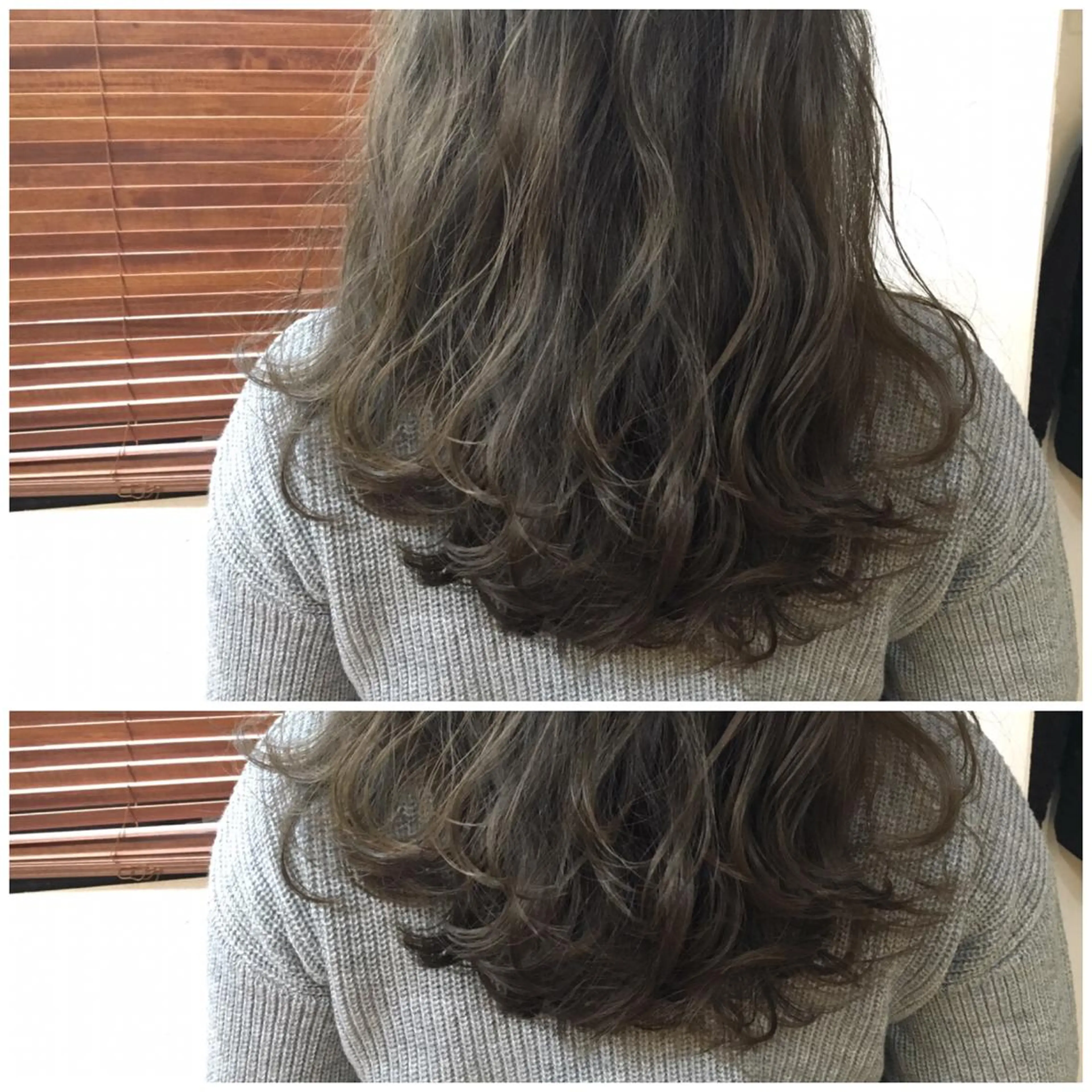 ミディアム カラー パーマ ヘアアレンジ 牛山 静香のマツエク・マツパデザイン