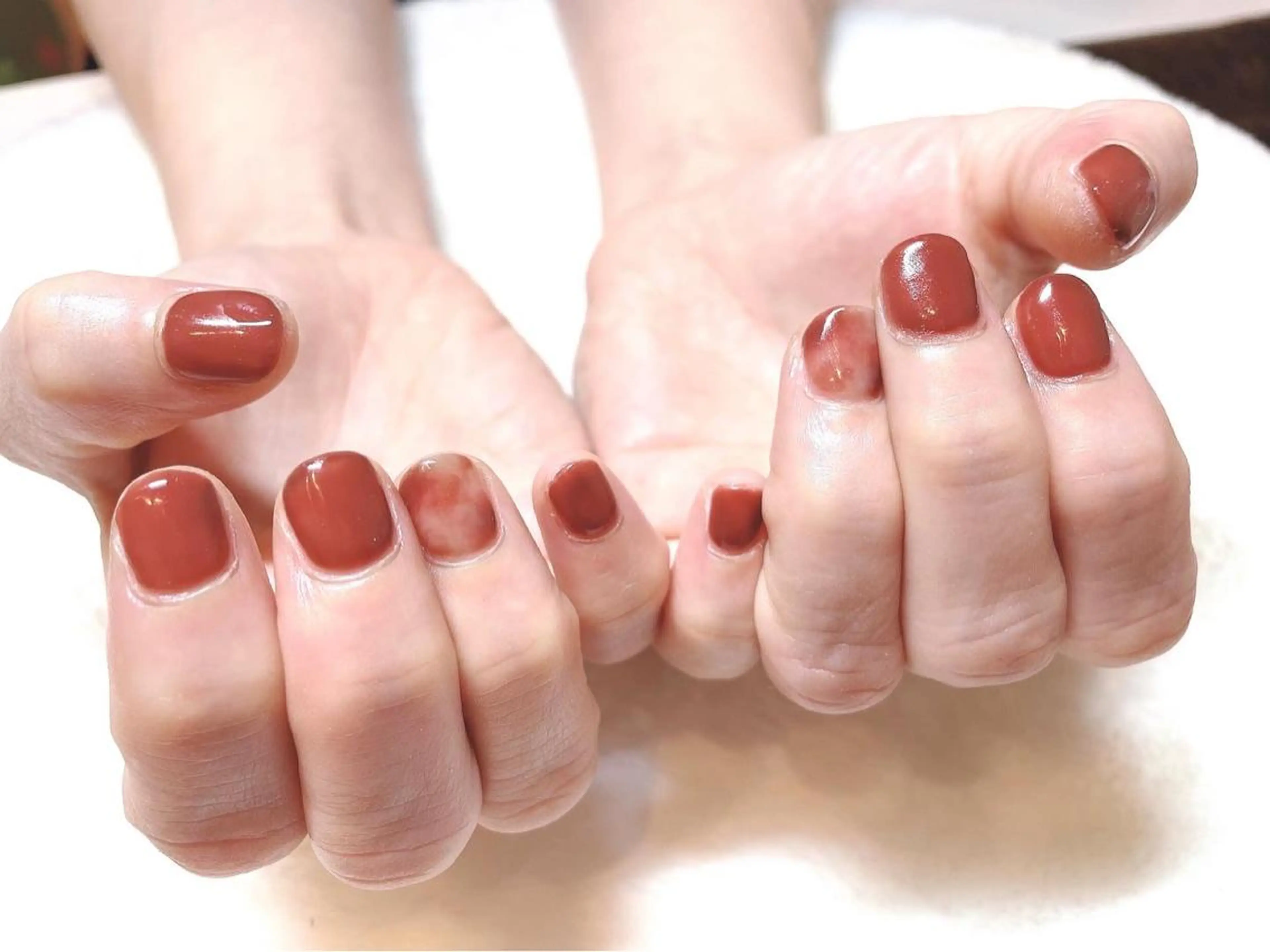 ネイル ニュアンスネイル 頑張る女性の味方✴︎ M.i　nail ♡のネイルデザイン