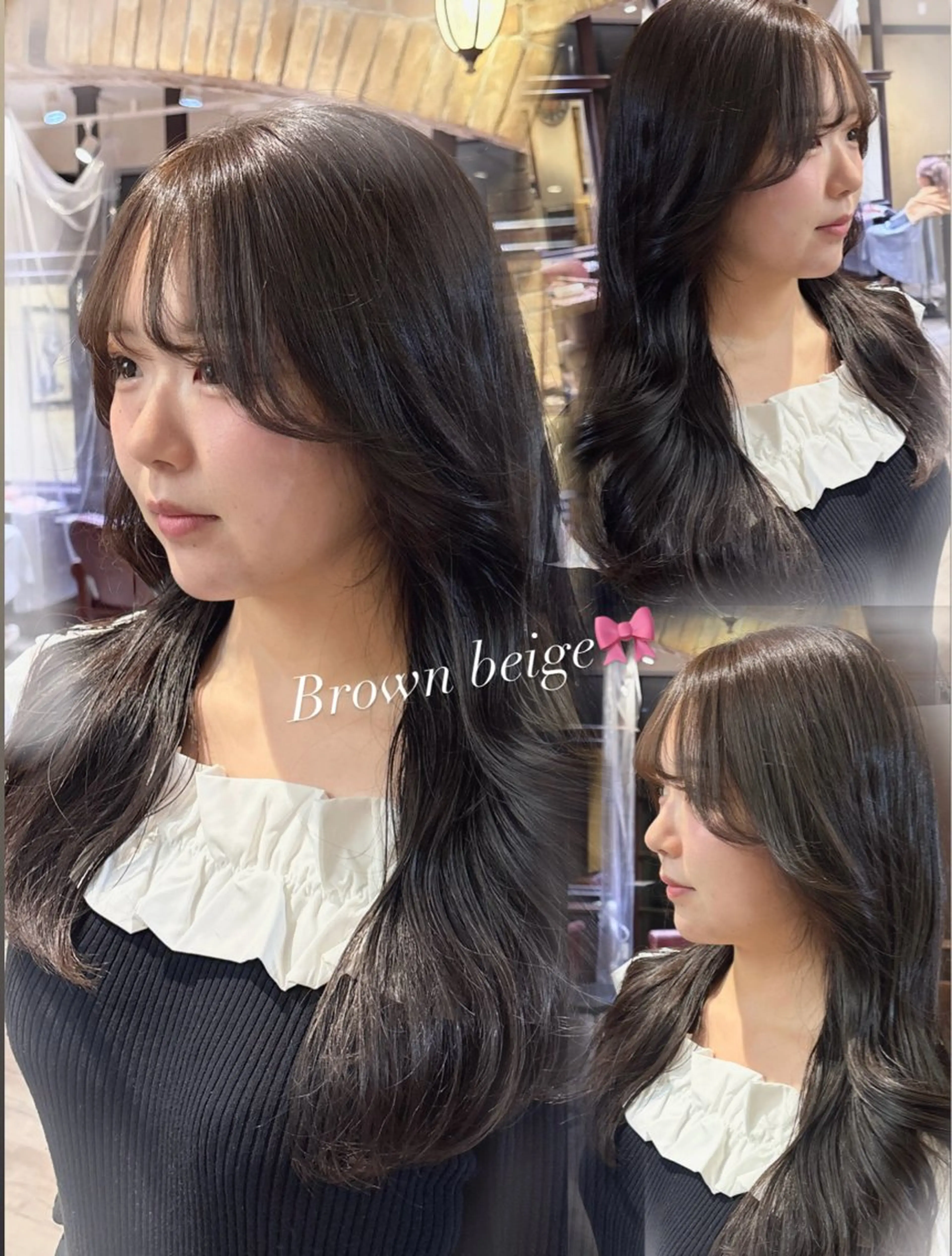 カラー ヘアカラー トリートメント Ly hair / nanoha🤍のヘアスタイル