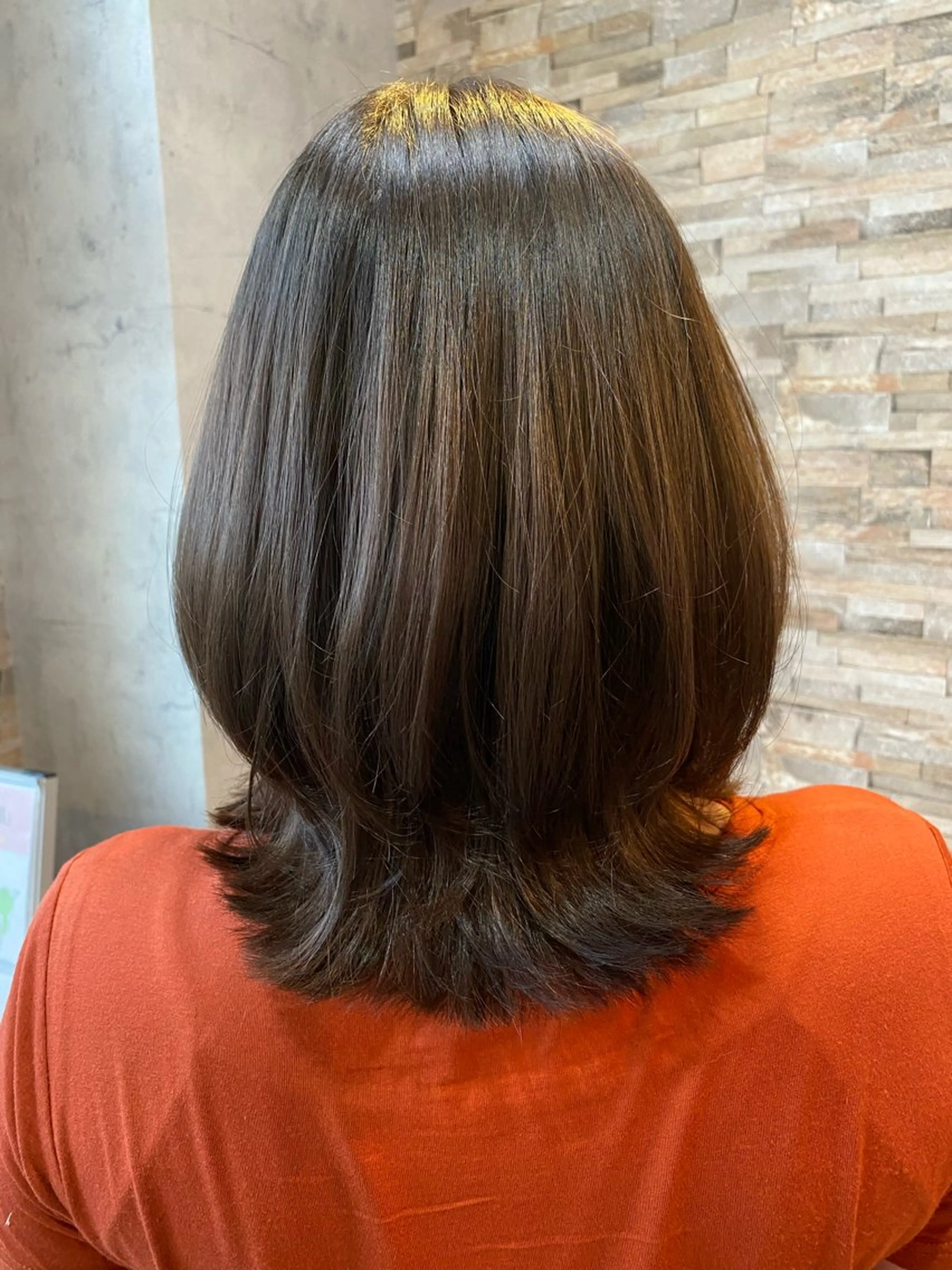 ミディアム くびれヘア サイトウ 南柏のヘアスタイル