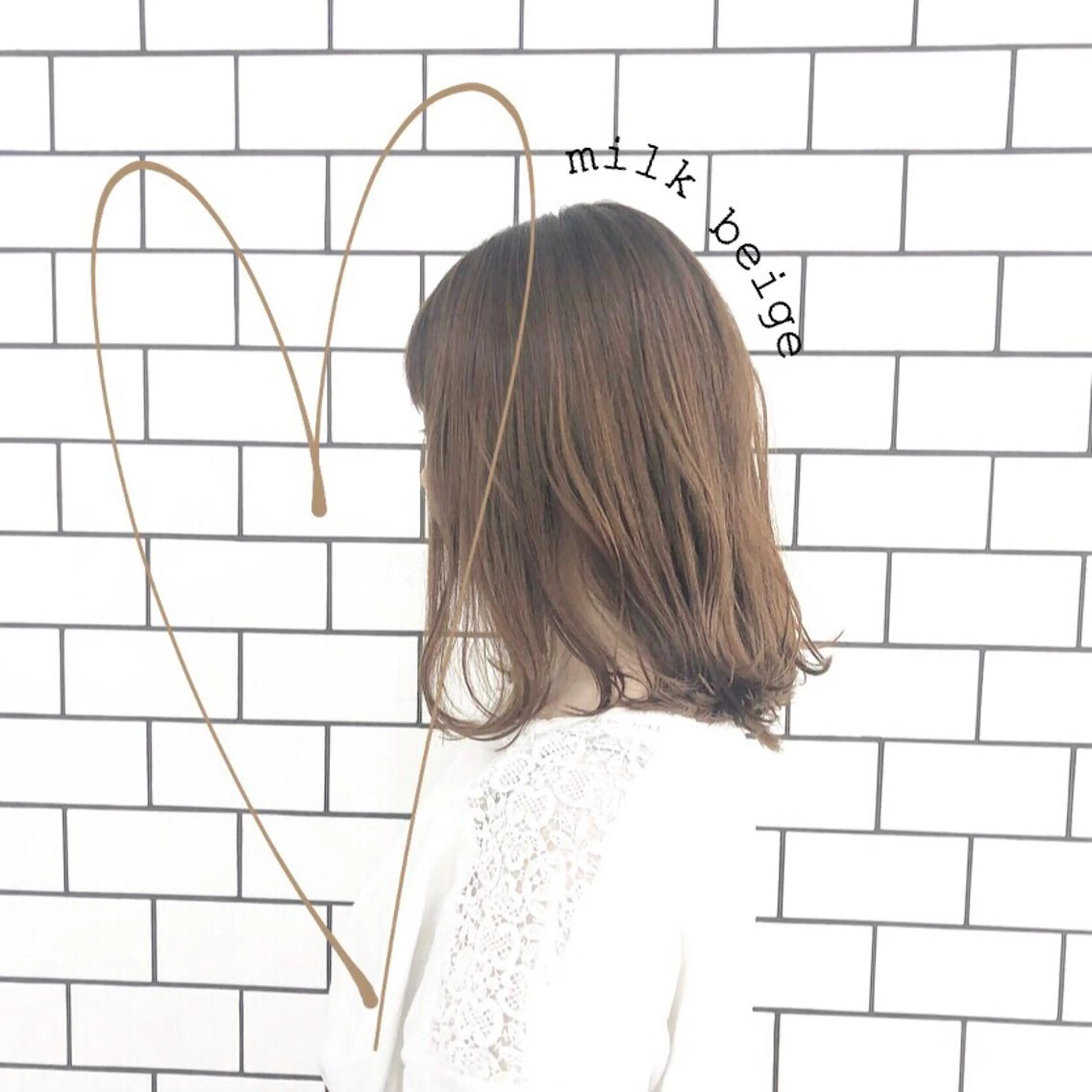 ミディアム カラー お洒落パーマ/ 艶カラー/michiのヘアスタイル