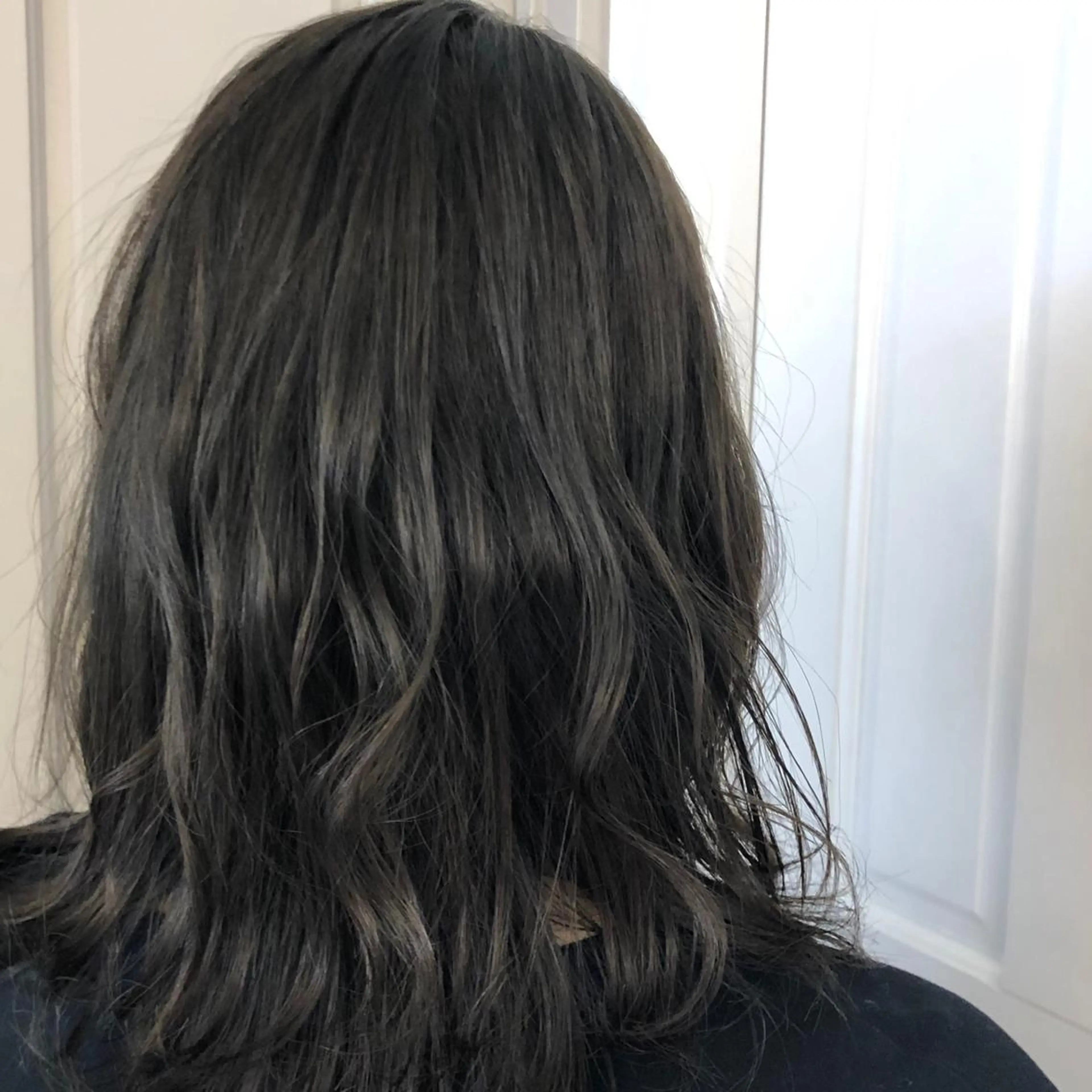 ミディアム カラー ヘアカラー トリートメント レイヤーと顔まわり 大好き❣️関口拓馬のヘアスタイル