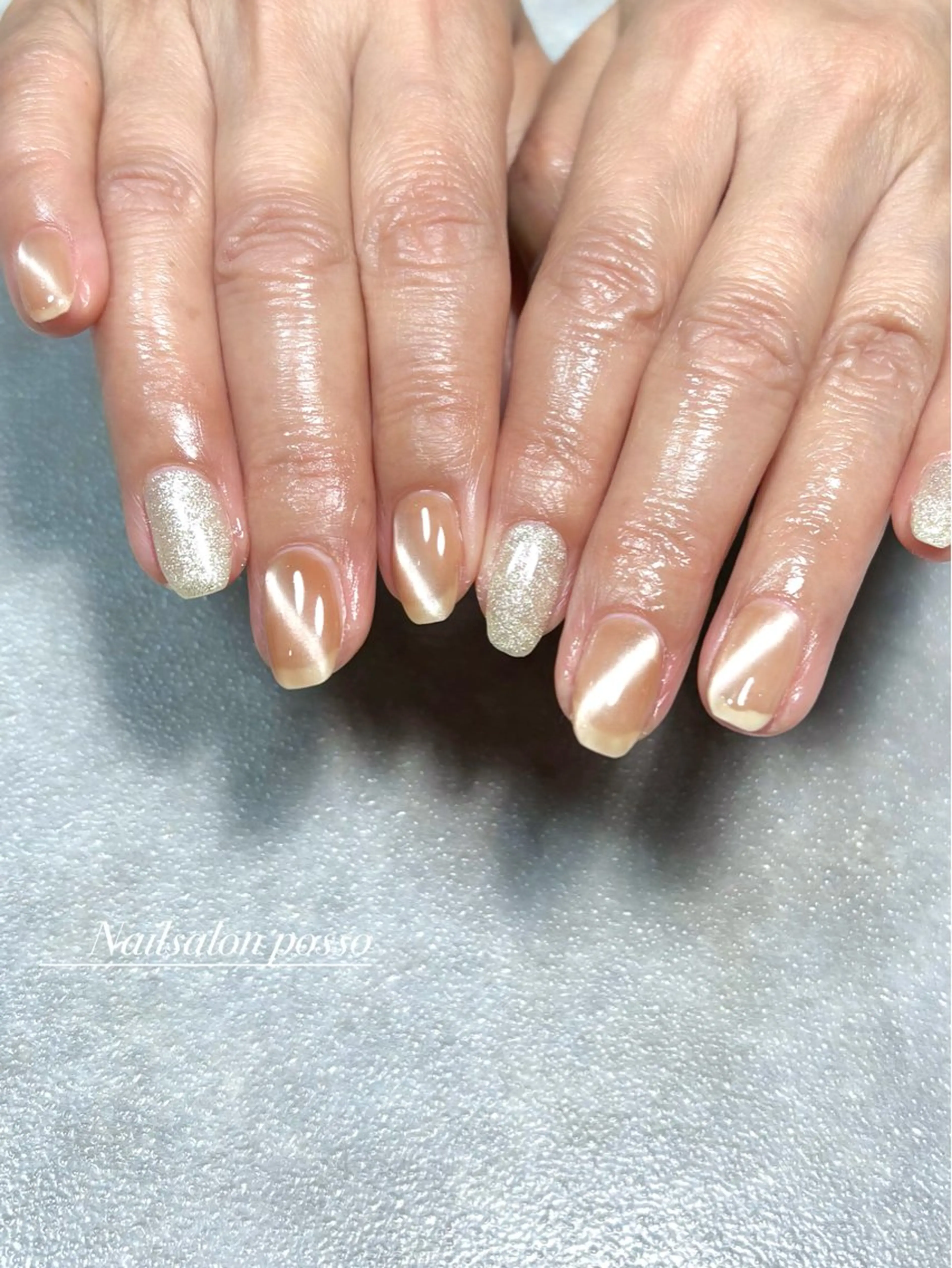 ネイル マグネットネイル ハンドネイル Nail Salon Posso所属・Asuka /possoのネイルデザイン