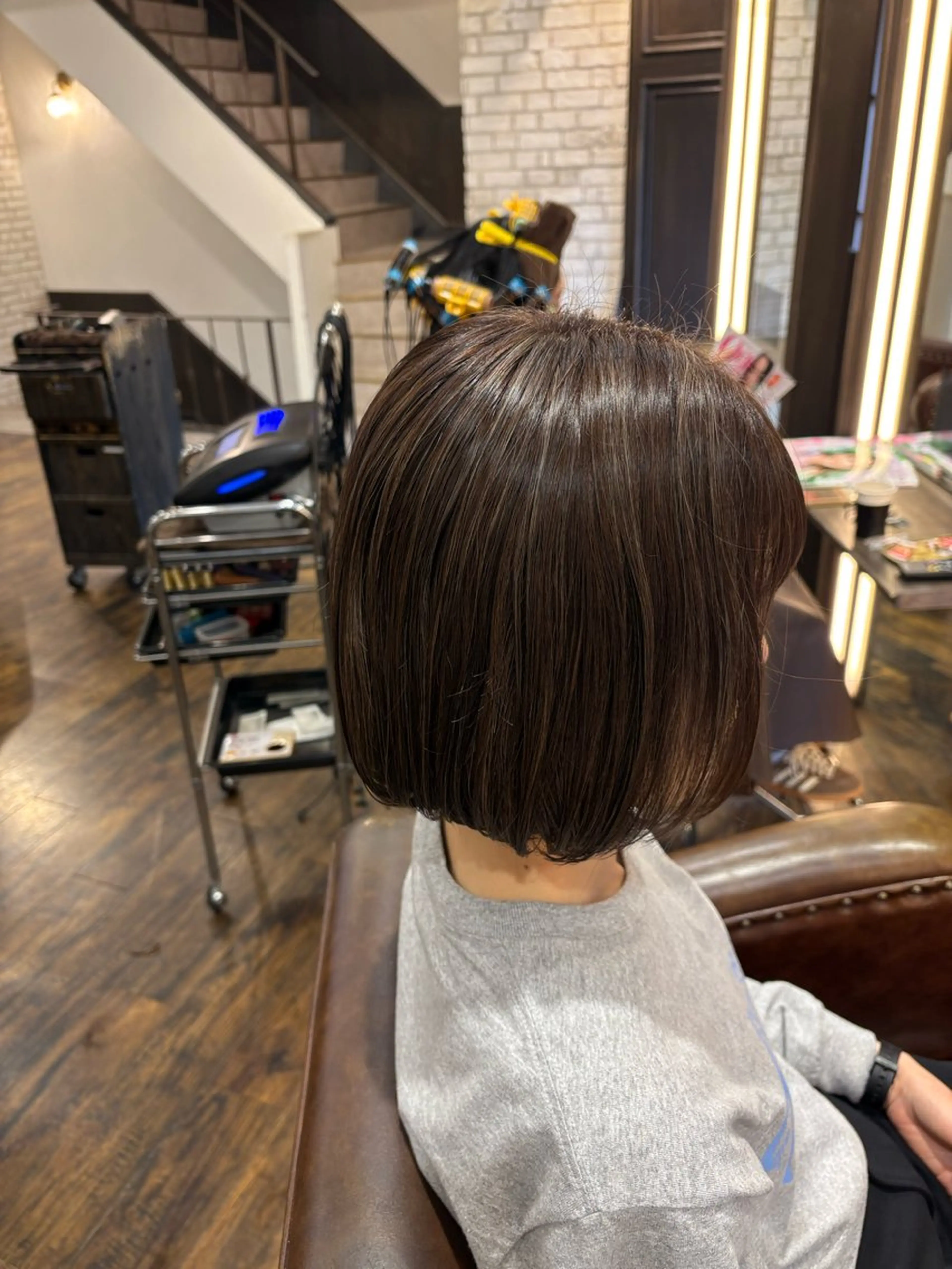 ショート カラー noa 似合わせ︰ 透明感︰韓国風のヘアスタイル