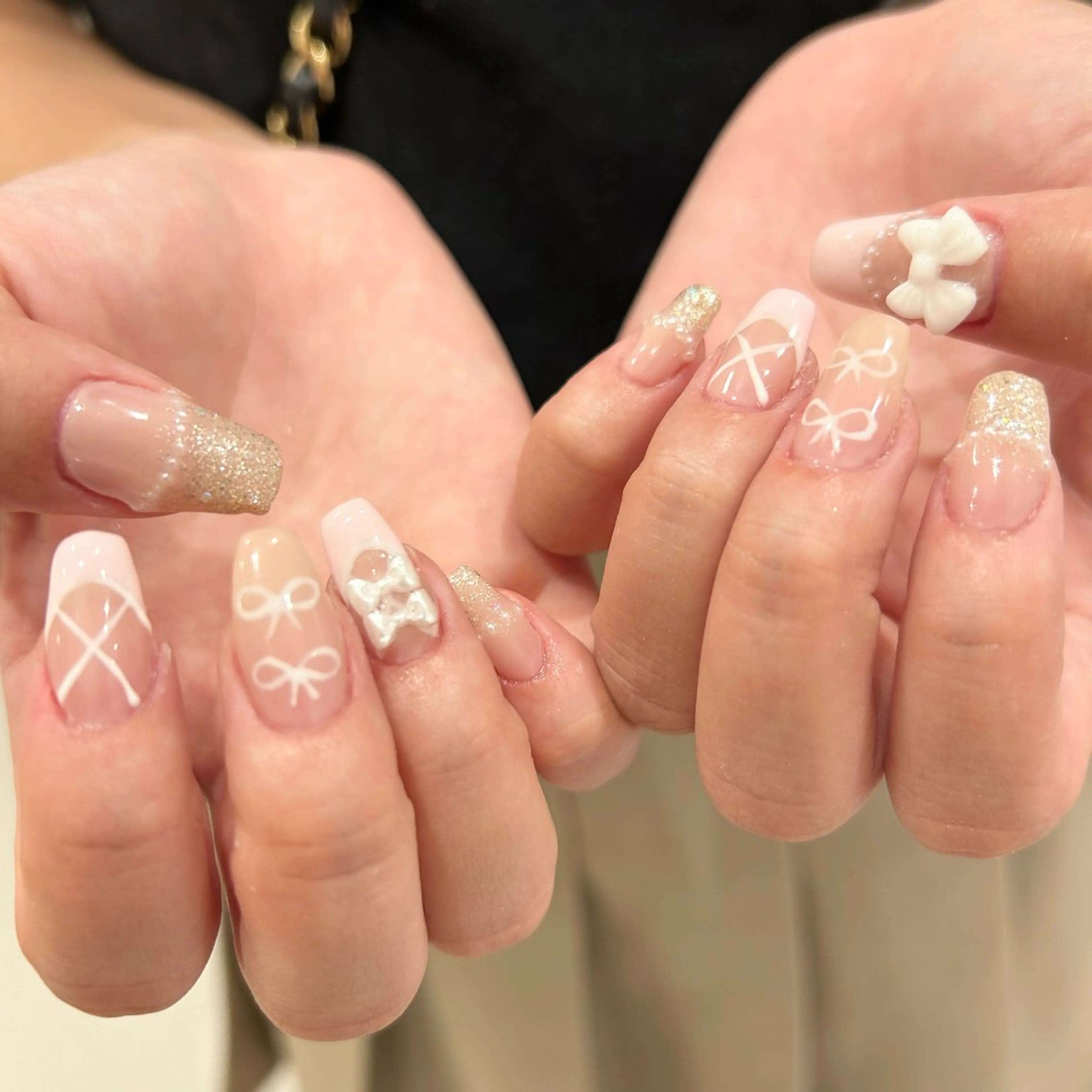 ネイル 🫧飛山琉桜/二条 ネイルアート/束感のマツエク・マツパデザイン