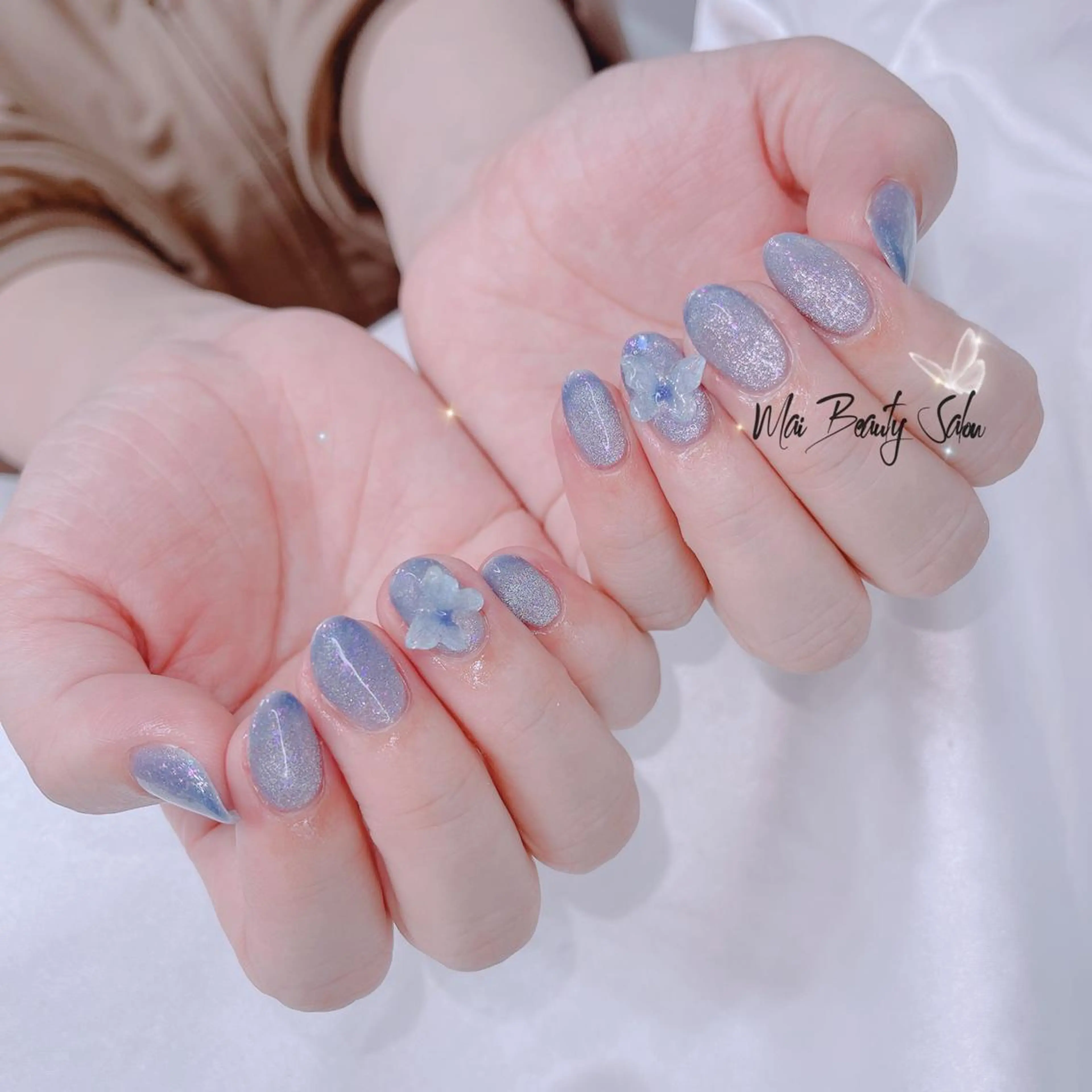 ネイル ジェルネイル パラジェル ワンホンネイル MaiBeauty DanHiのネイルデザイン