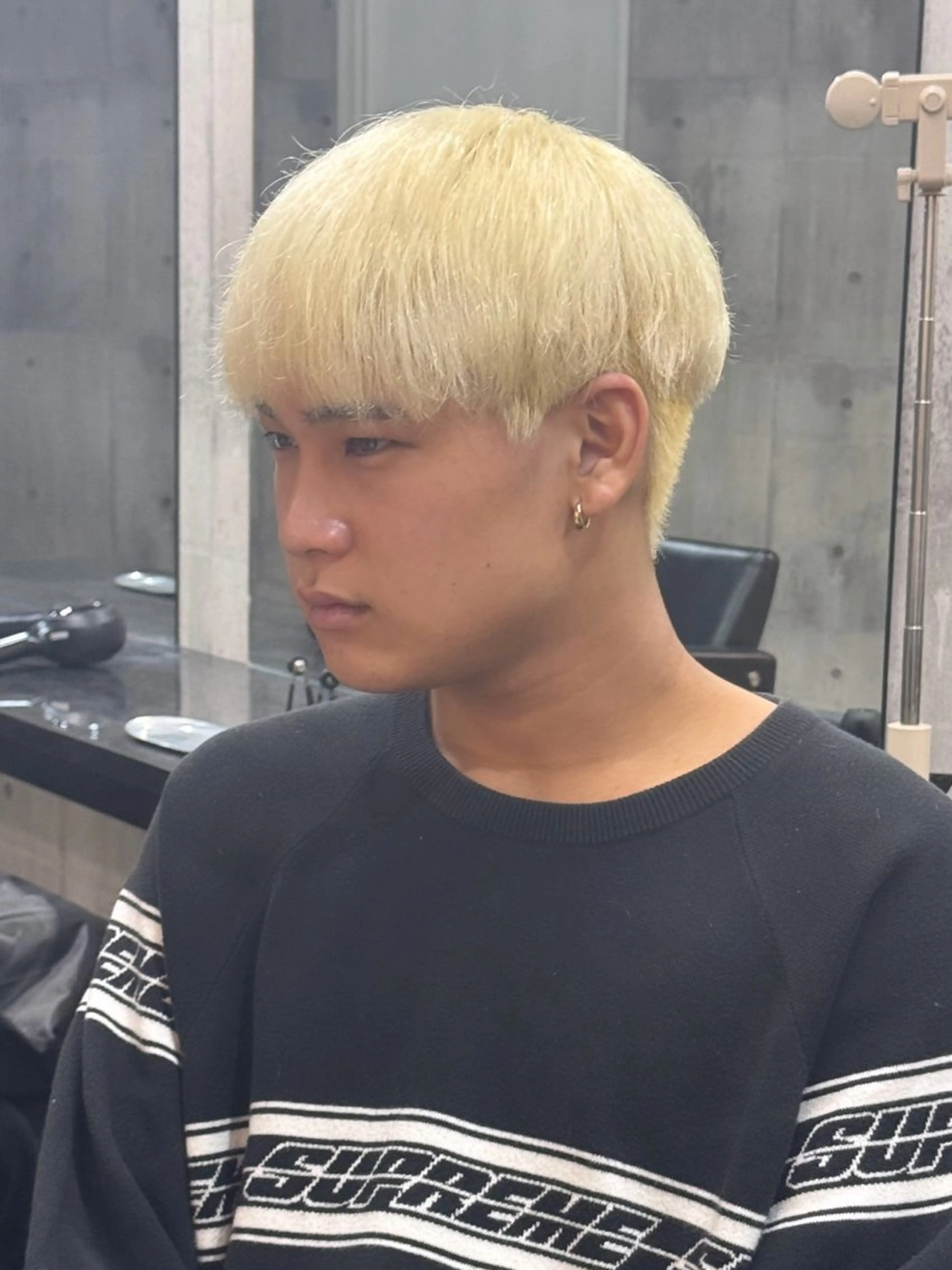 カラー メンズ 心斎橋ハイトーン特化 midori🍀のヘアスタイル