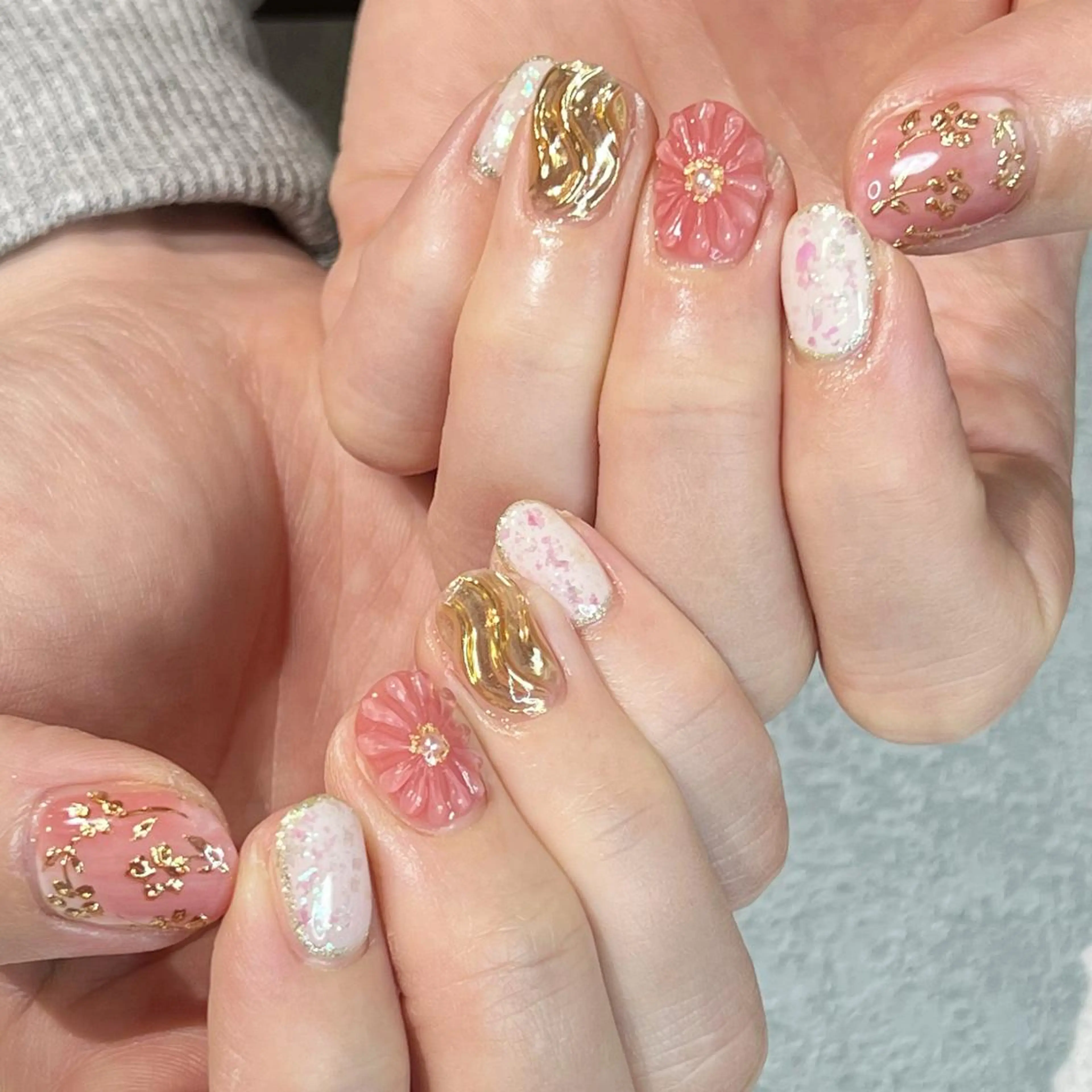 ネイル ハンドネイル OAKたまプラ MiKiのネイルデザイン