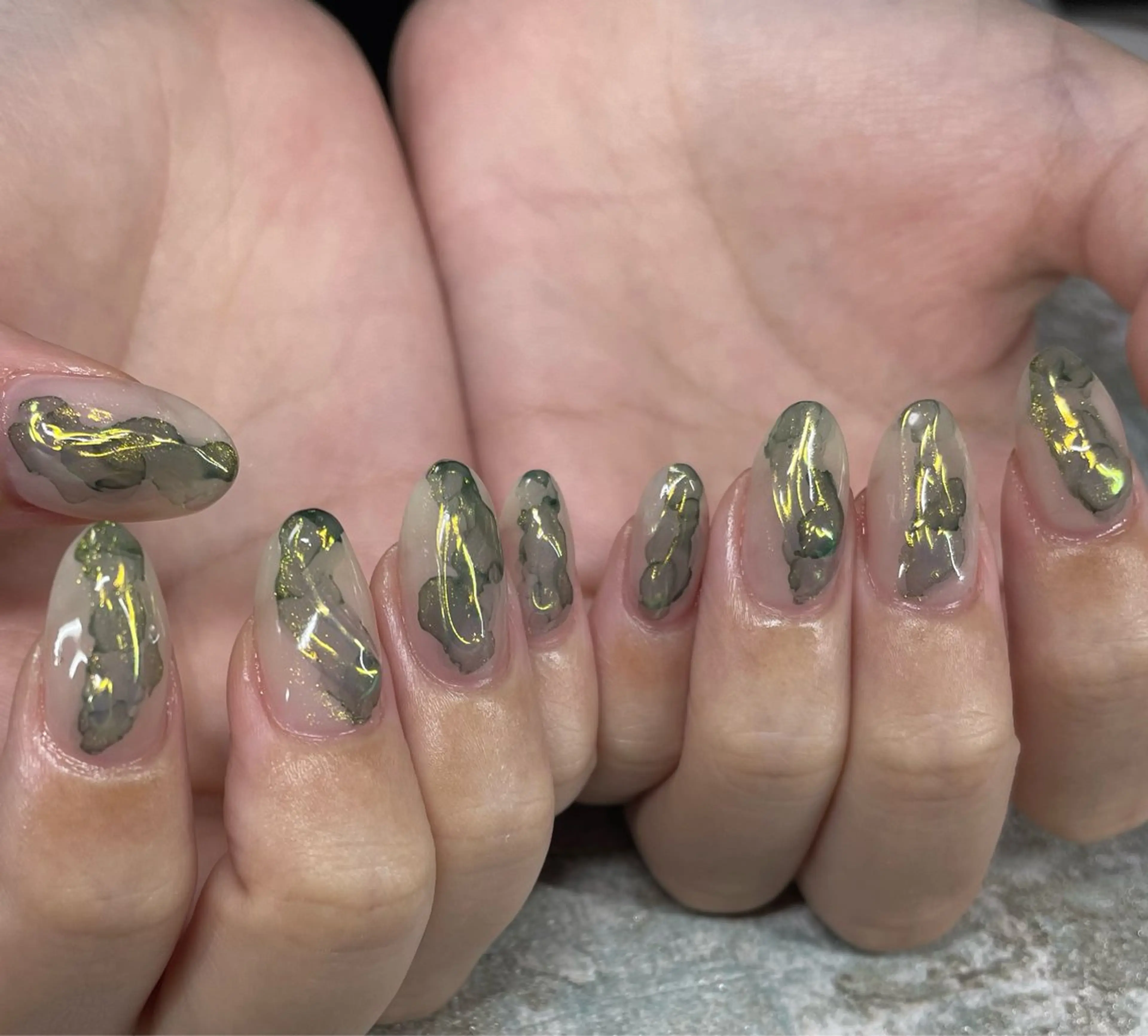 ネイル ハンドネイル フィルイン･パラジェル導入サロン ehre(エーレ)所属・ehre haruhoのネイルデザイン