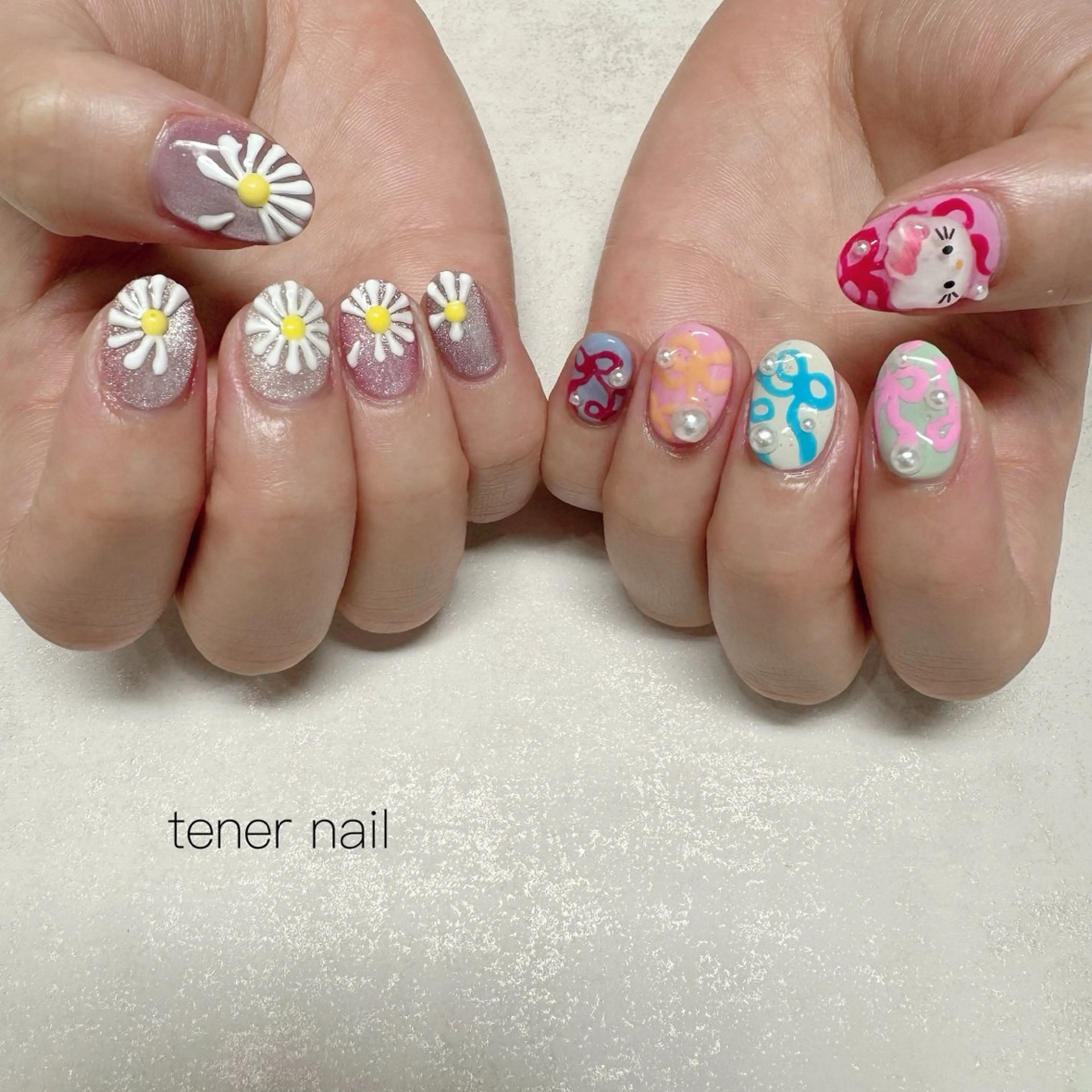 ネイル ハンドネイル tener  nail  テネルネイル所属・テネルネイル tener nailのネイルデザイン