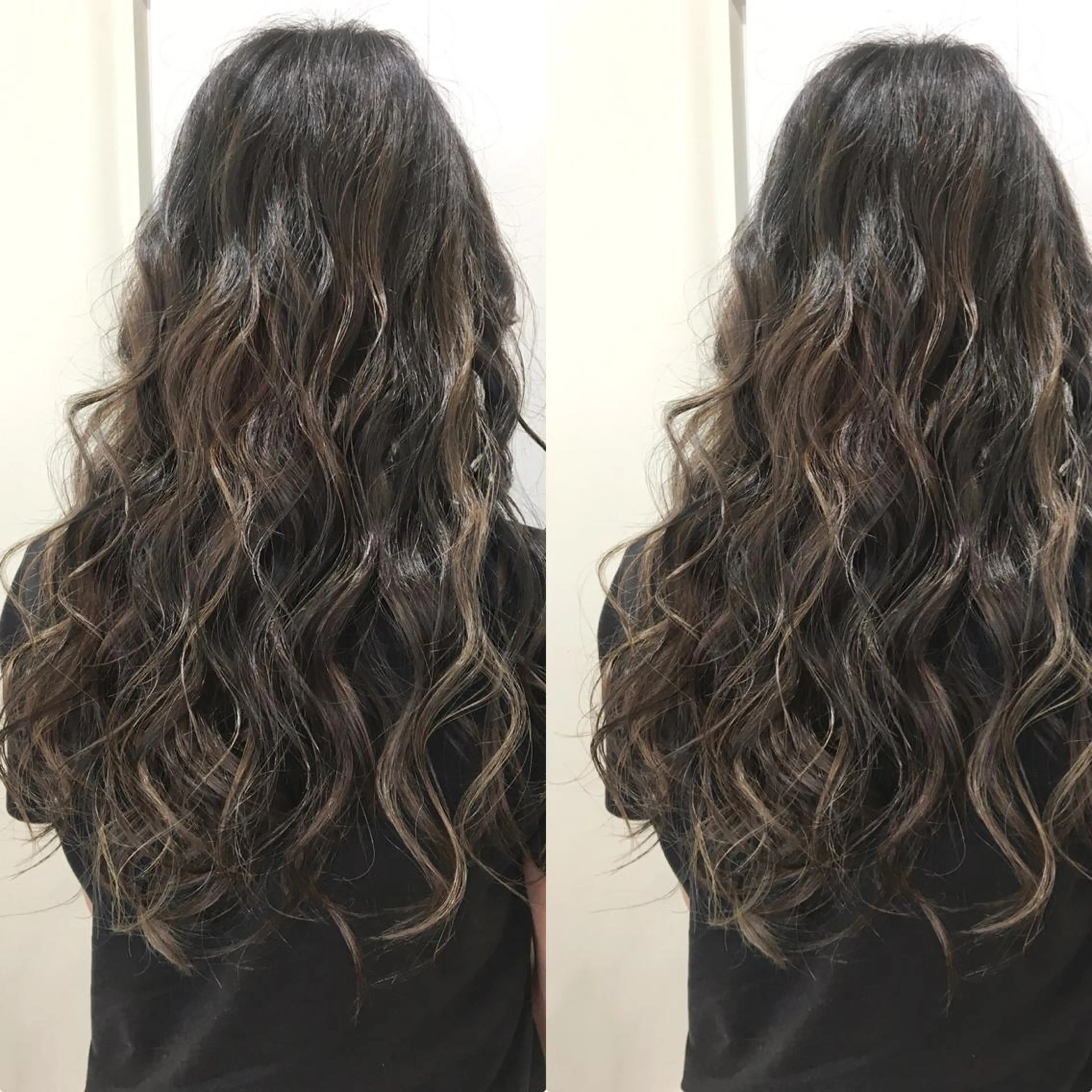 ロング カラー パーマ 代表🎀 ふわモテ愛 され髪🩷yumiのヘアスタイル