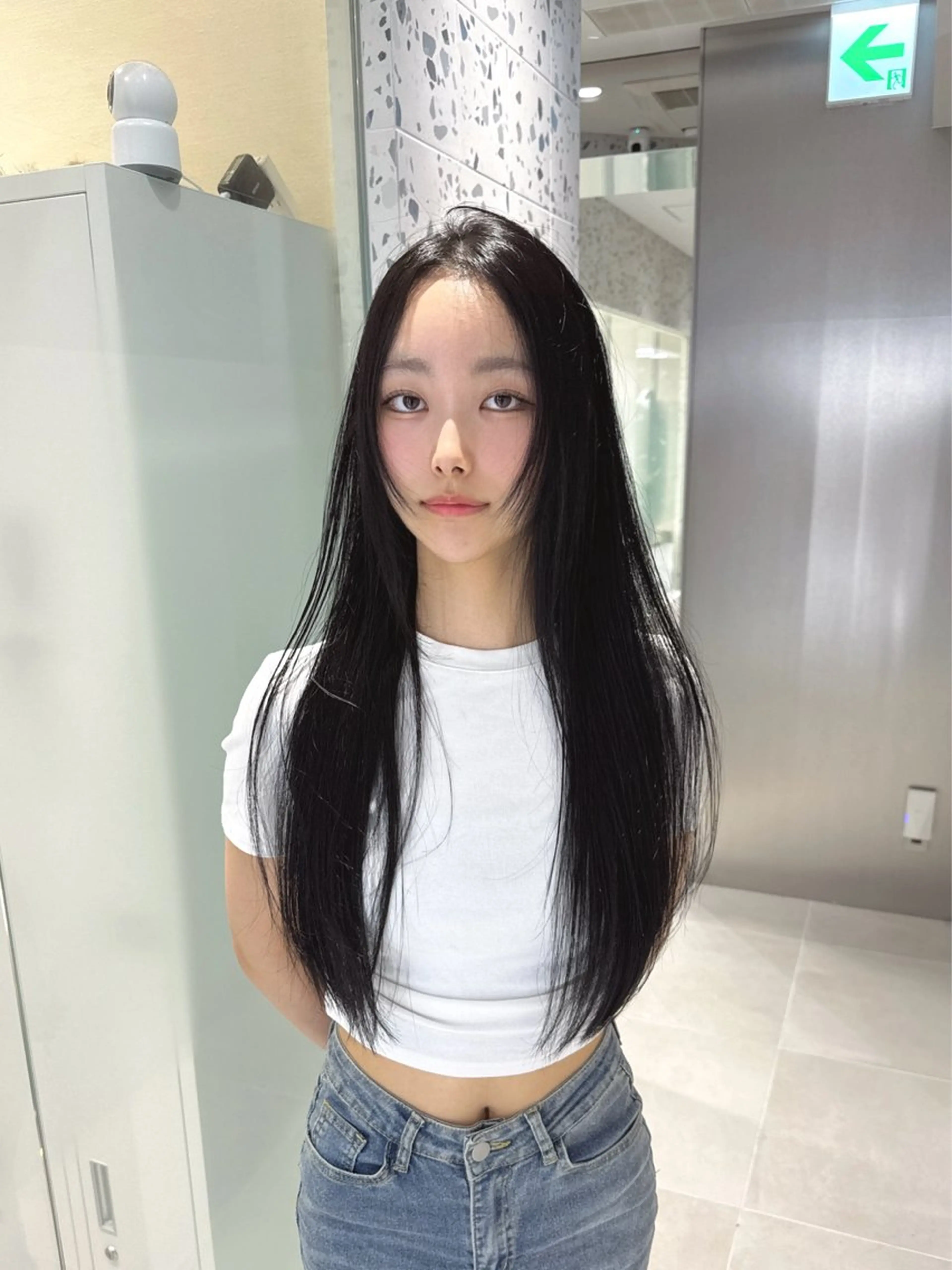 ロング カラー 黒髪 ヘアカラー トリートメント LUMO所属・矢野 晃平のヘアスタイル