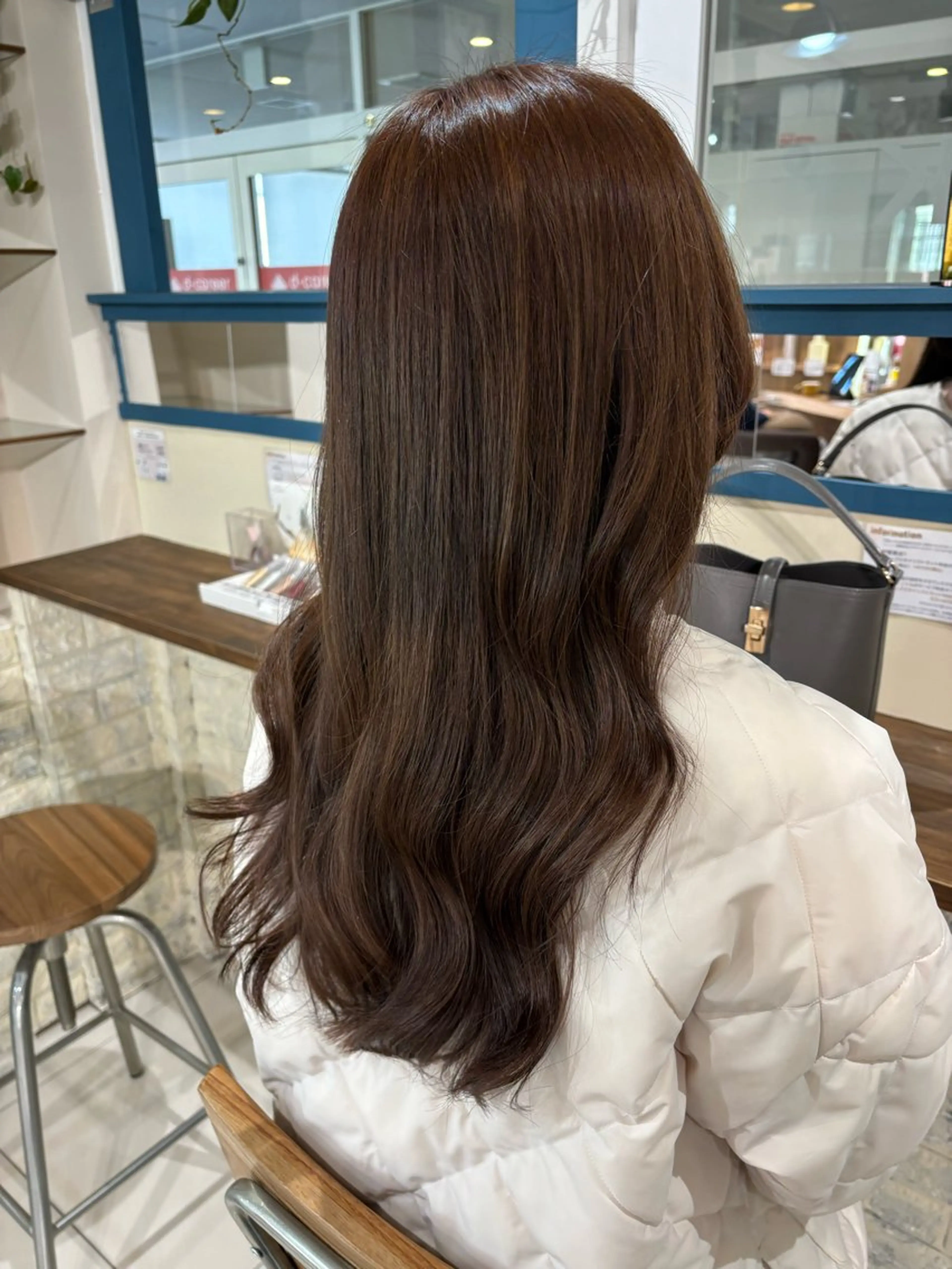 ロング カット ヘアカラー トリートメント 髪質改善 頭身浴/ 中田のヘアスタイル