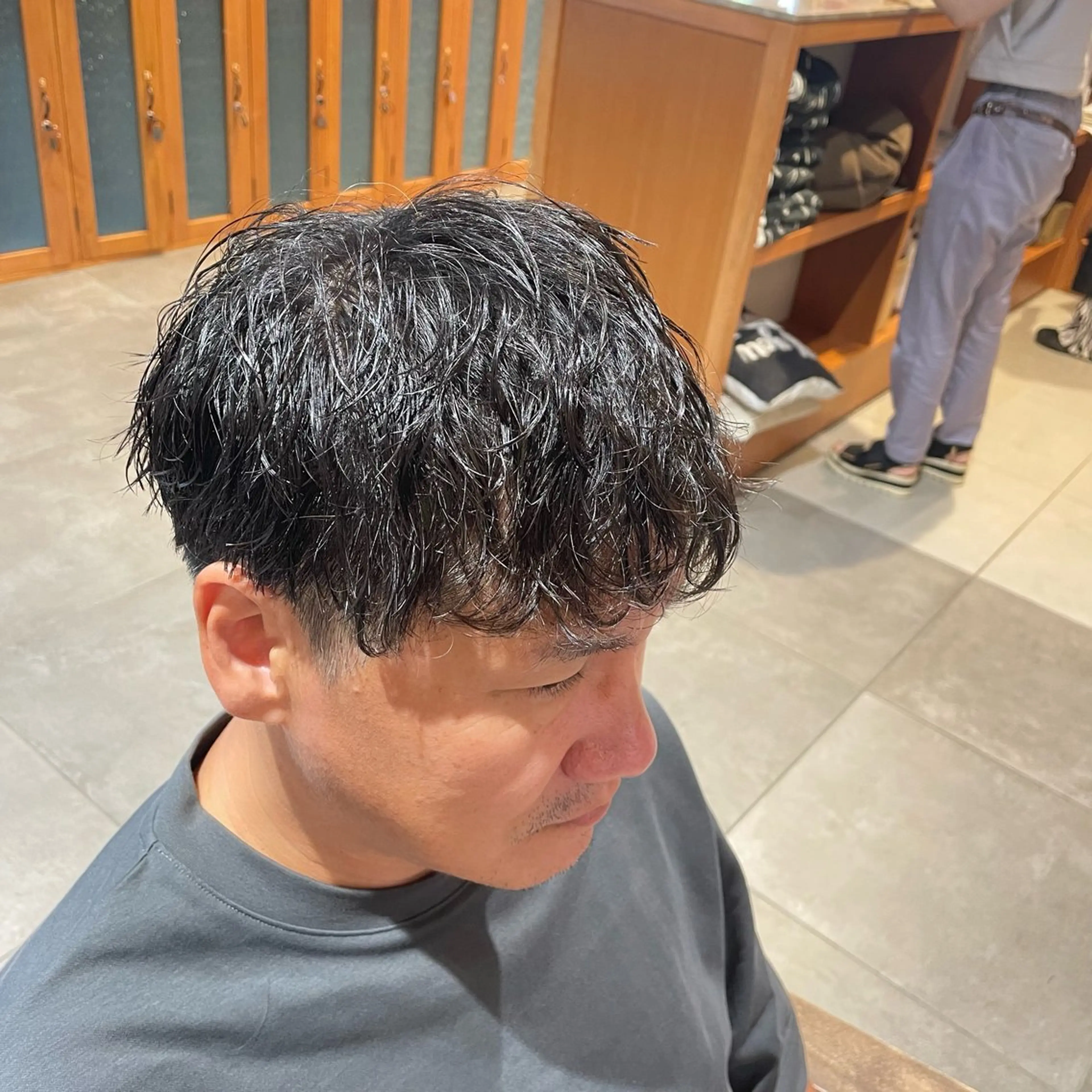 パーマ メンズ isi(イシ)所属・isi／門真／古川橋 EITOのヘアスタイル