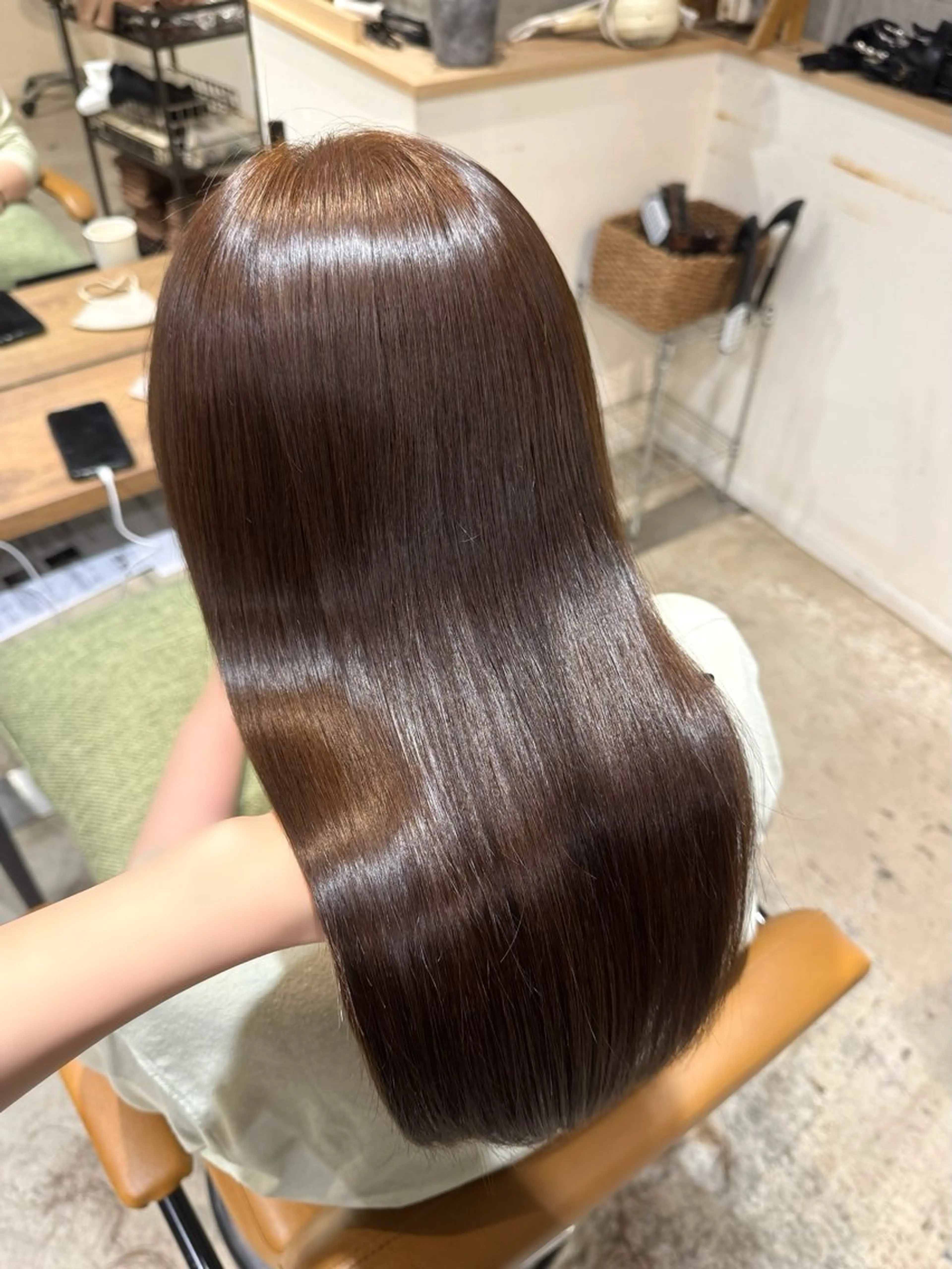 ロング カラー ヘアカラー La Bonheur hair parfait所属・谷本虎太郎 🌈艶カラー髪質改善のヘアスタイル