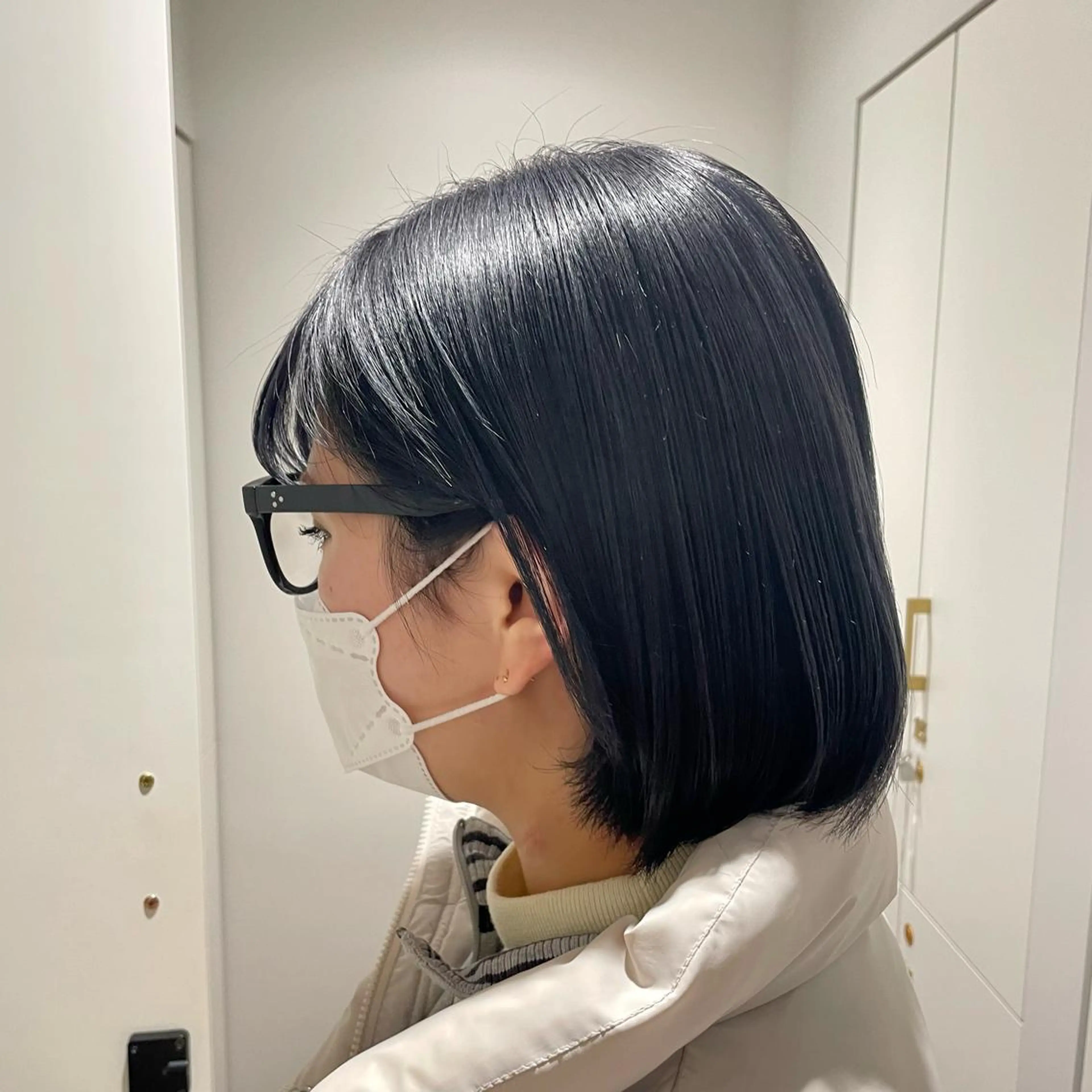 ショート ELLE salon サエのヘアスタイル