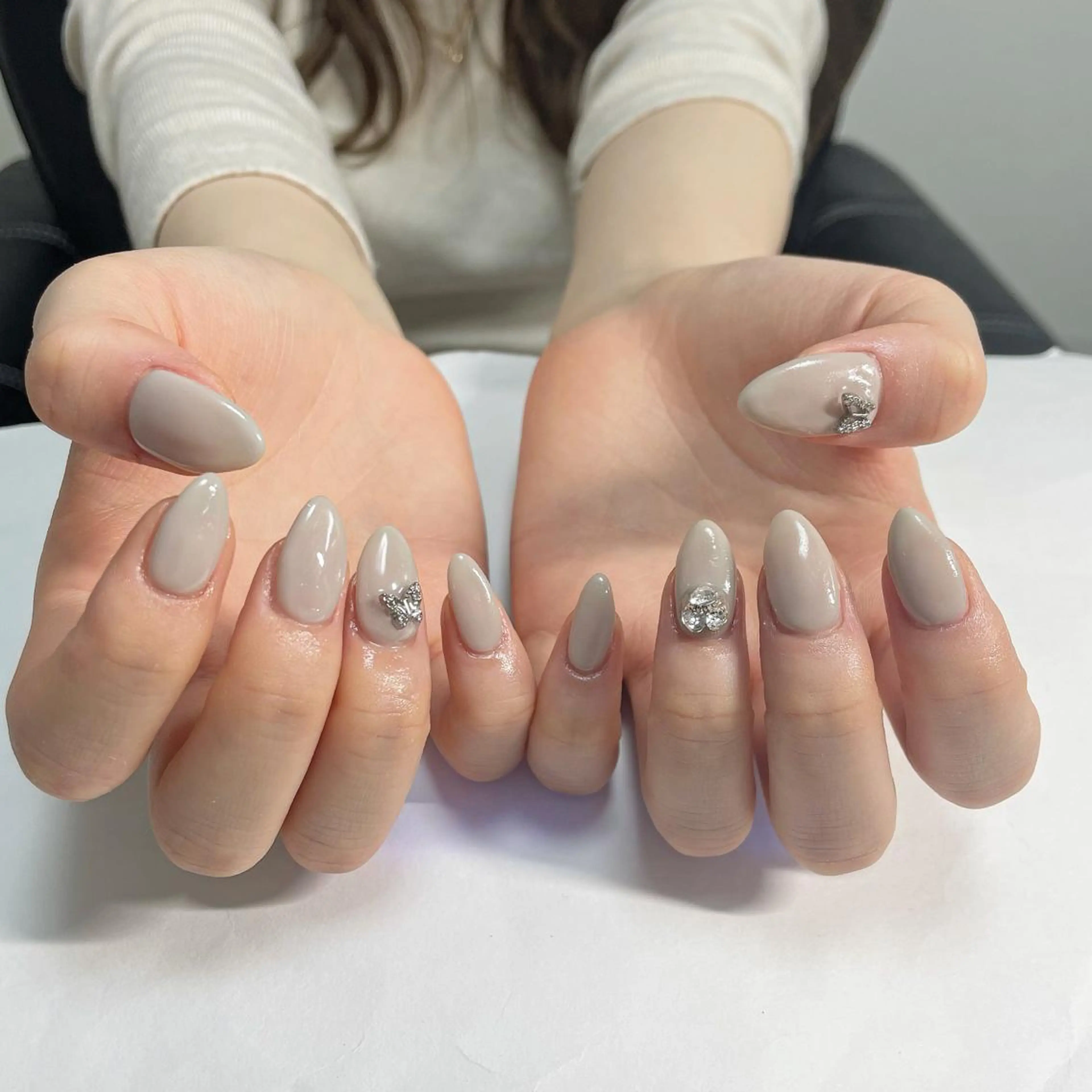 ネイル ワンカラーネイル フットネイル 🔷ﾐﾅﾐﾈｲﾙ🔷 やり放題ネイル渋谷2のネイルデザイン