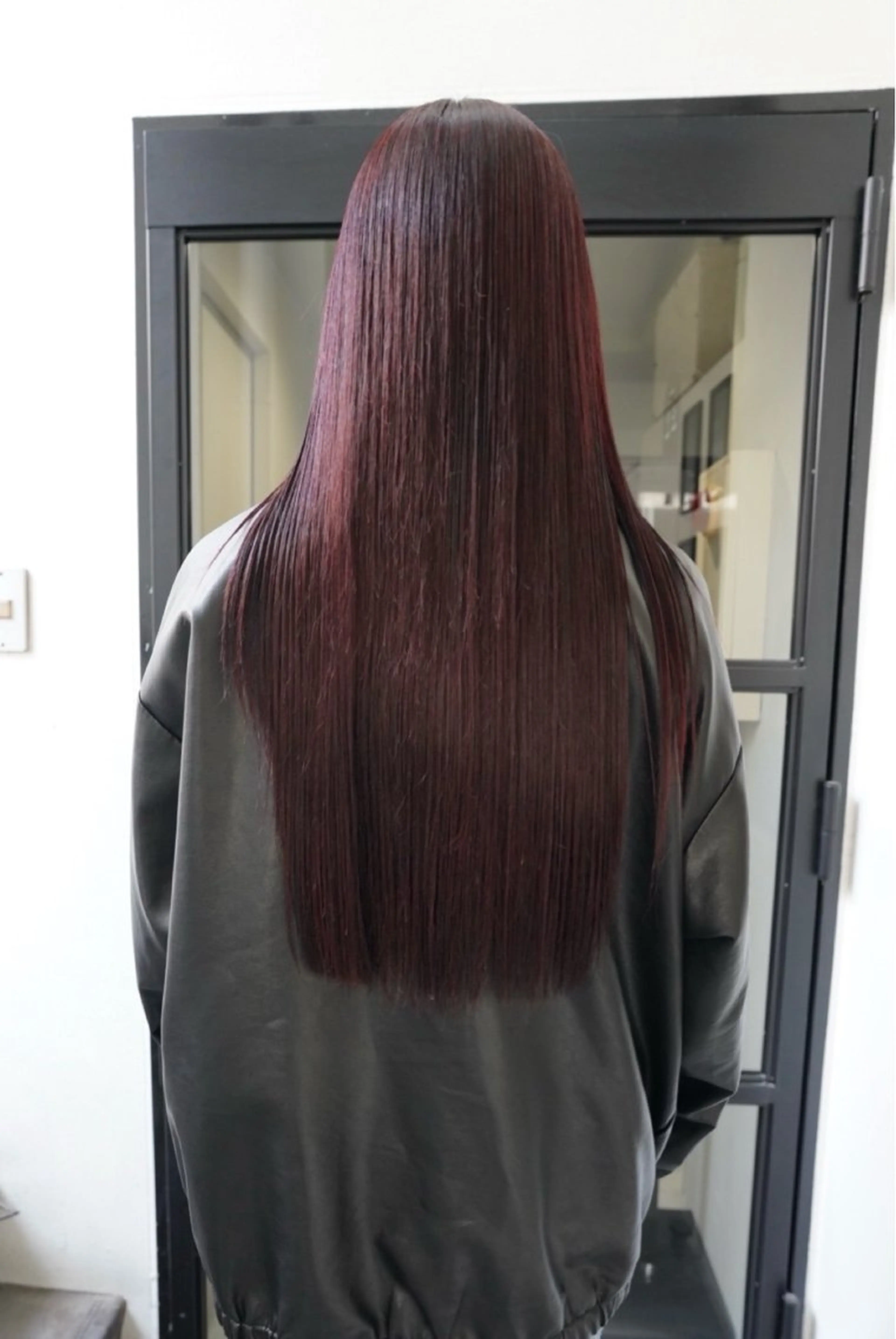 ロング カット トリートメント wabi【ワビ】所属・manami/ヘア セット/ハイトーンのヘアスタイル