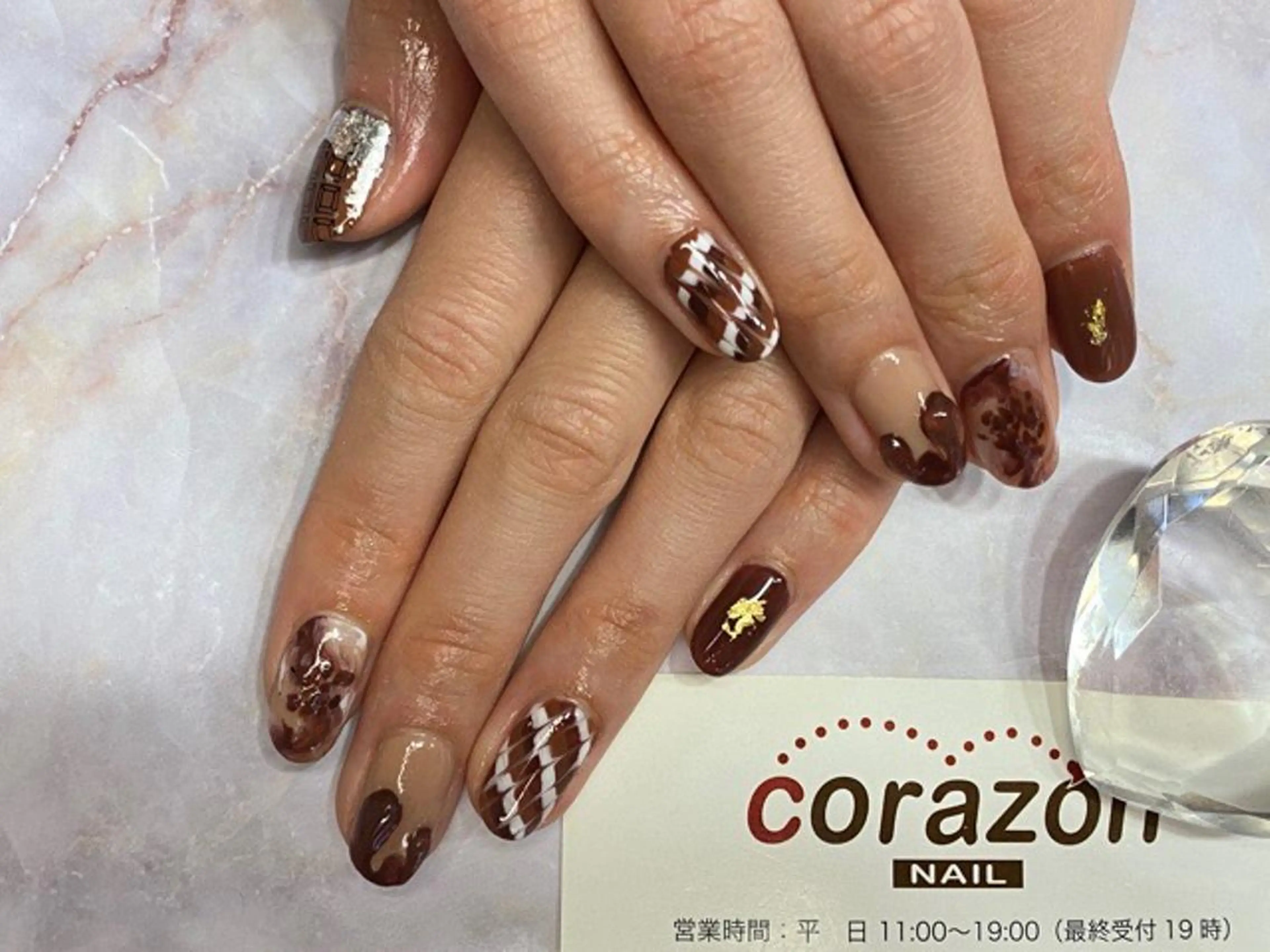 ネイル ジェルネイル corazon所属・ネイリスト aicoのネイルデザイン