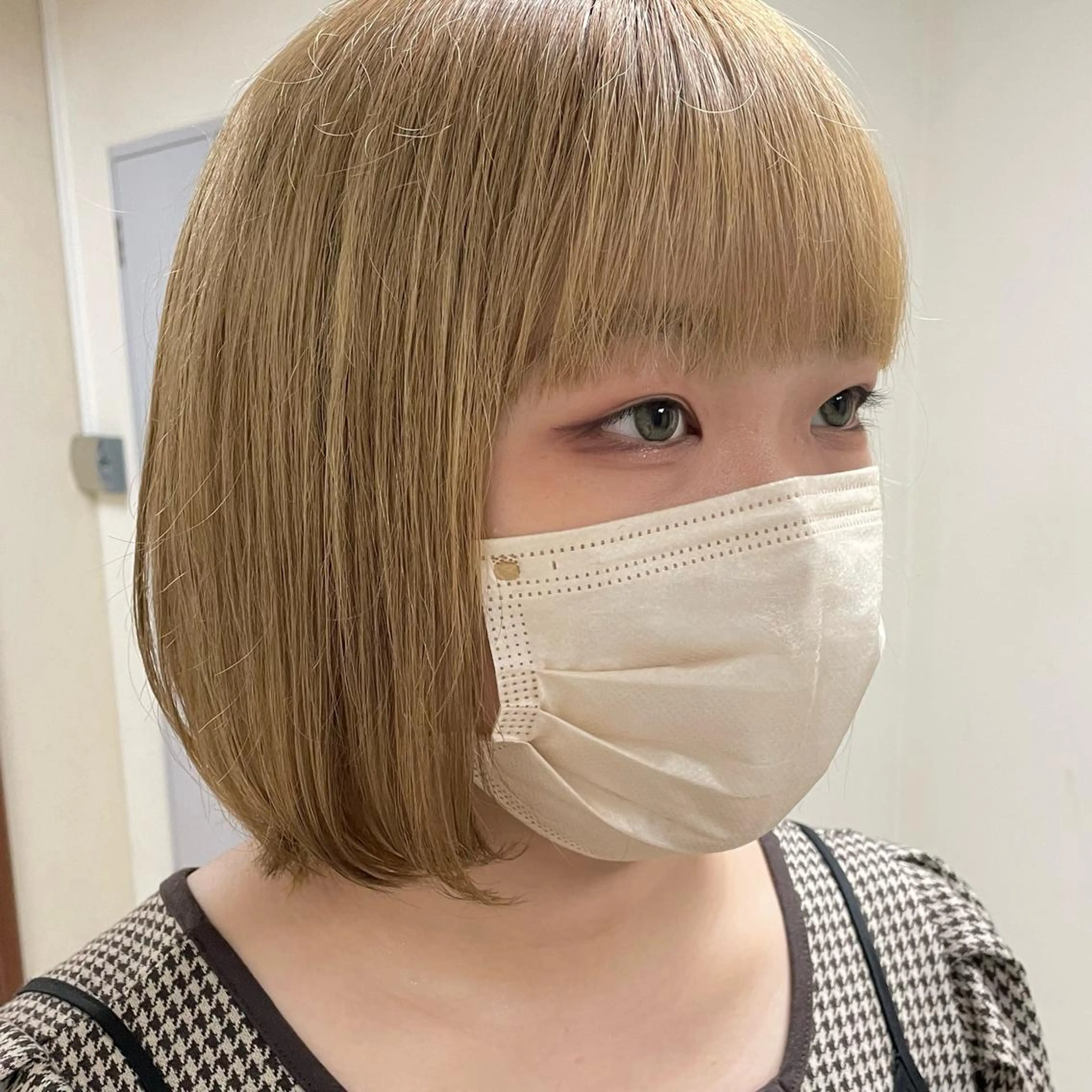 ミディアム カラー ヘアアレンジ maoブリーチ無し 似合わせカラーのヘアスタイル