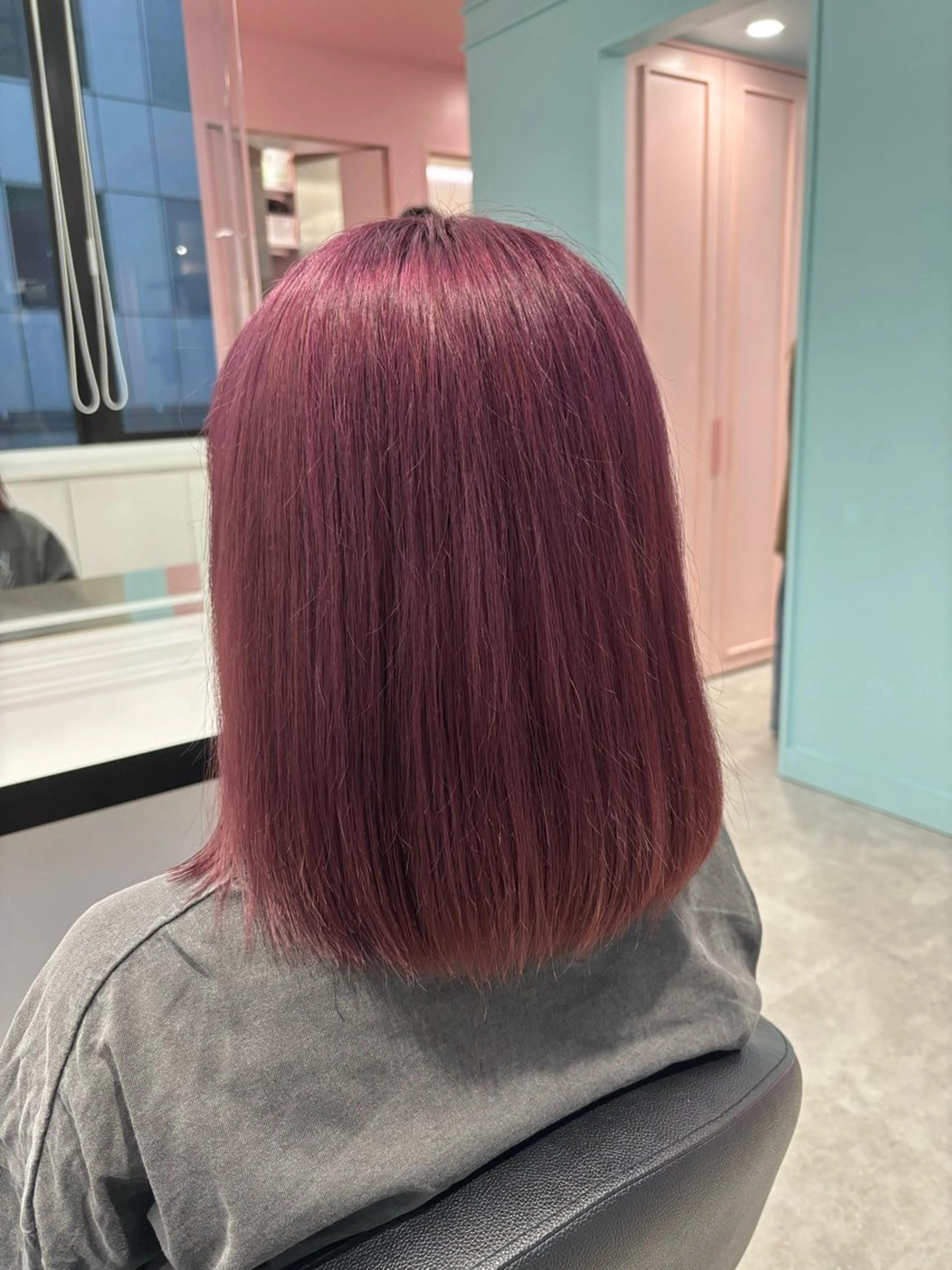 ミディアム ヘアカラー トリートメント Wカラー/暖色/べ ージュりく©︎🐝のヘアスタイル