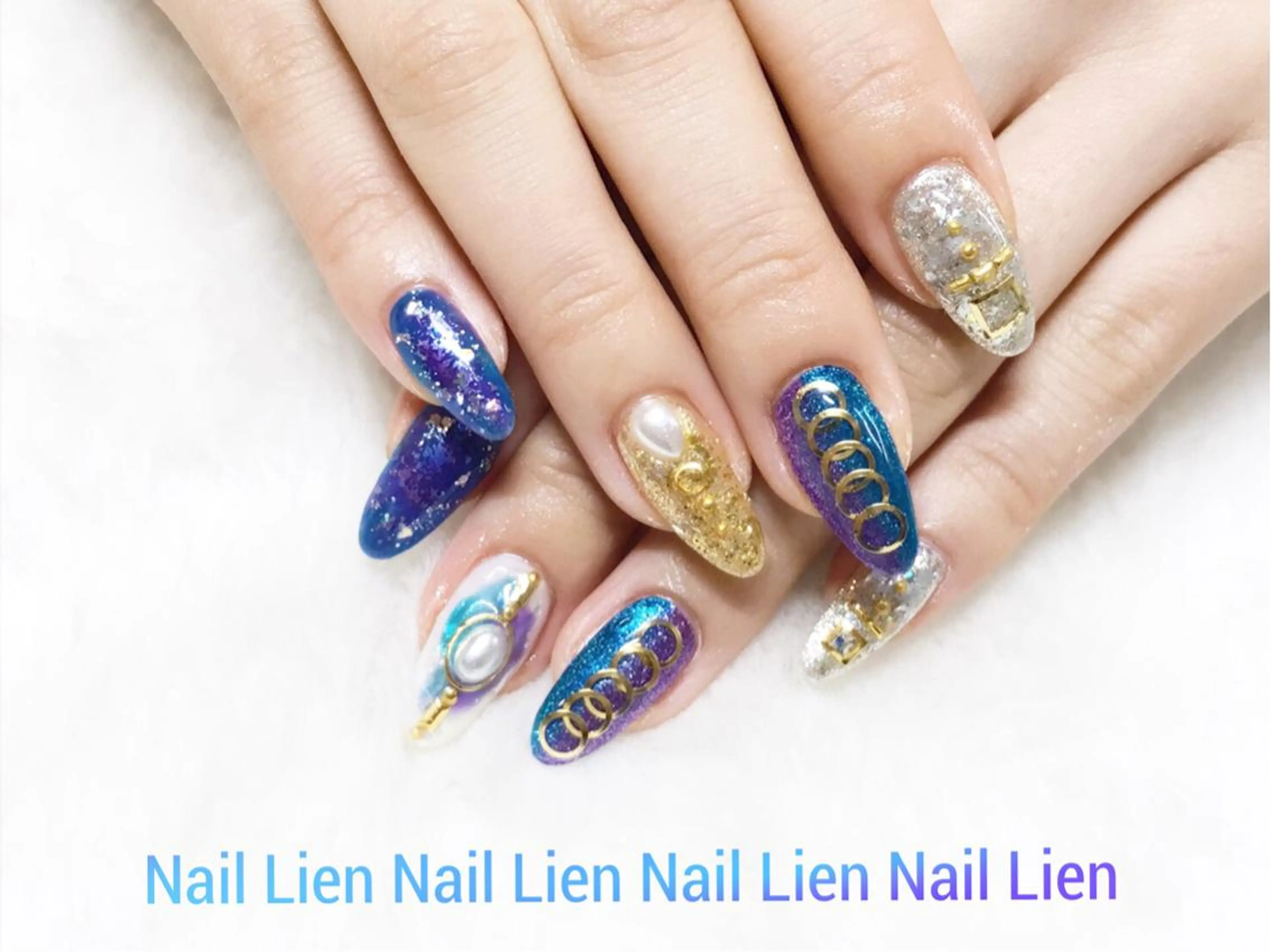 ネイル 持ち込み Nail lieNのネイルデザイン