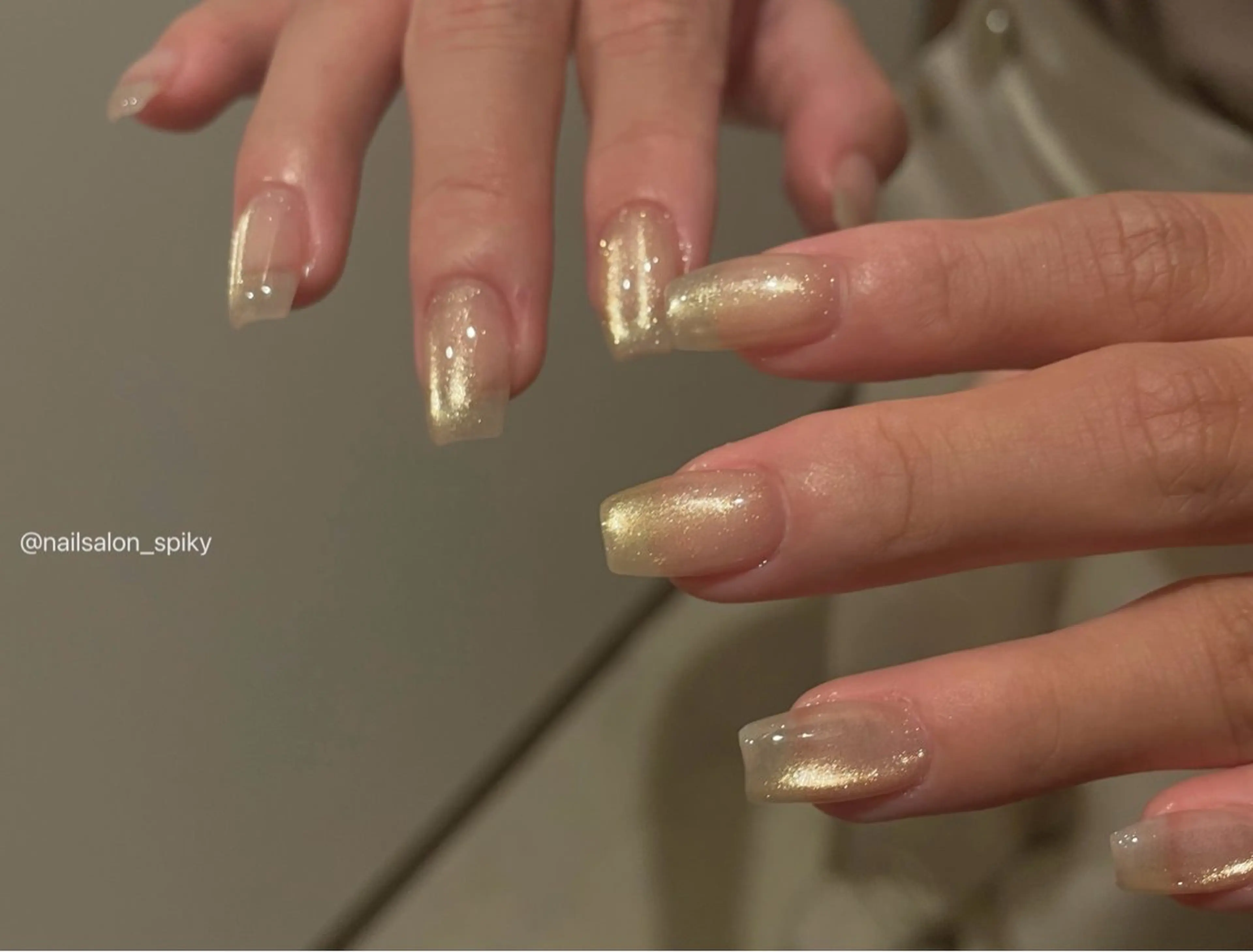 ネイル ハンドネイル Spiky とうげ ふうかのネイルデザイン