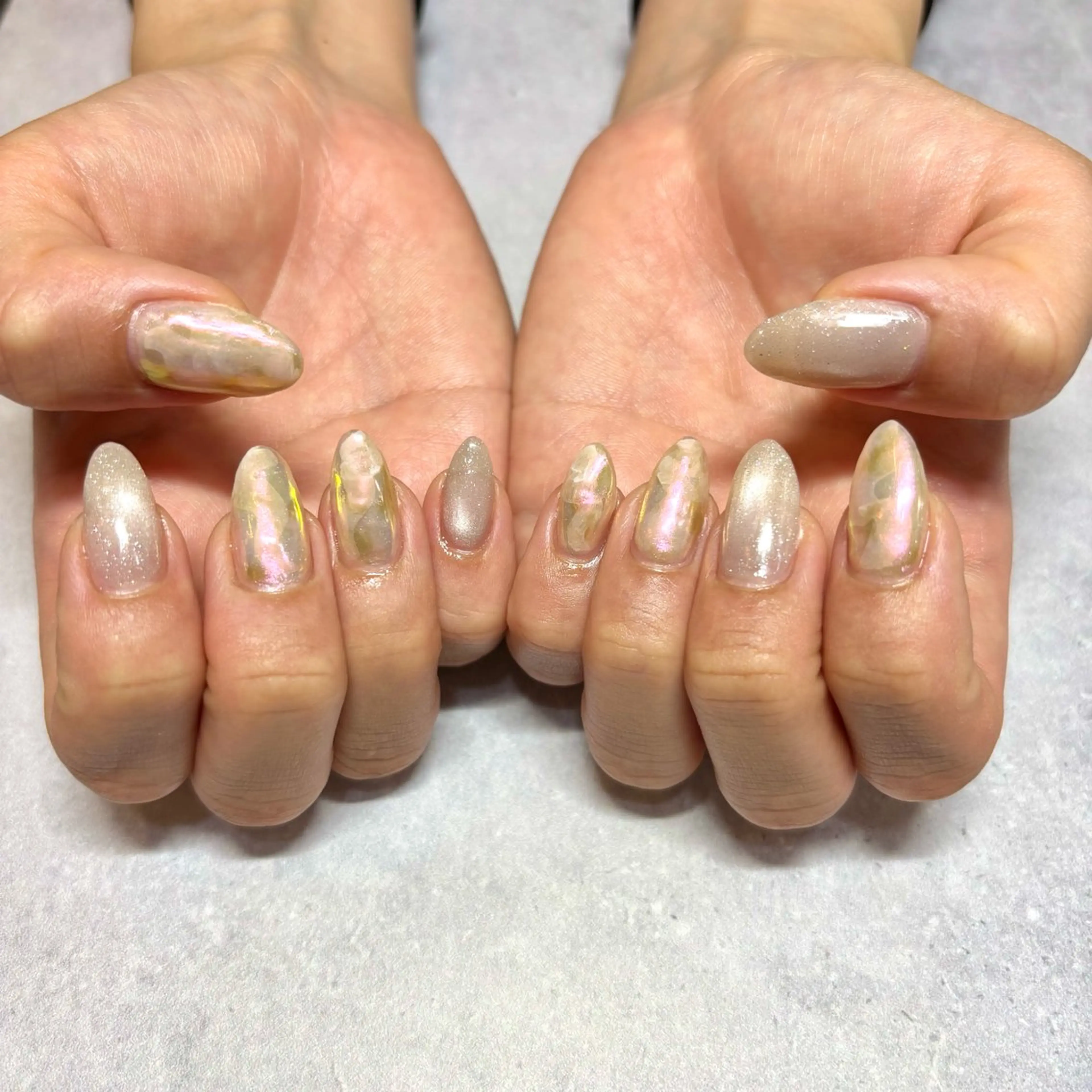 ネイル アートネイル 🌈 kimika🌈のネイルデザイン