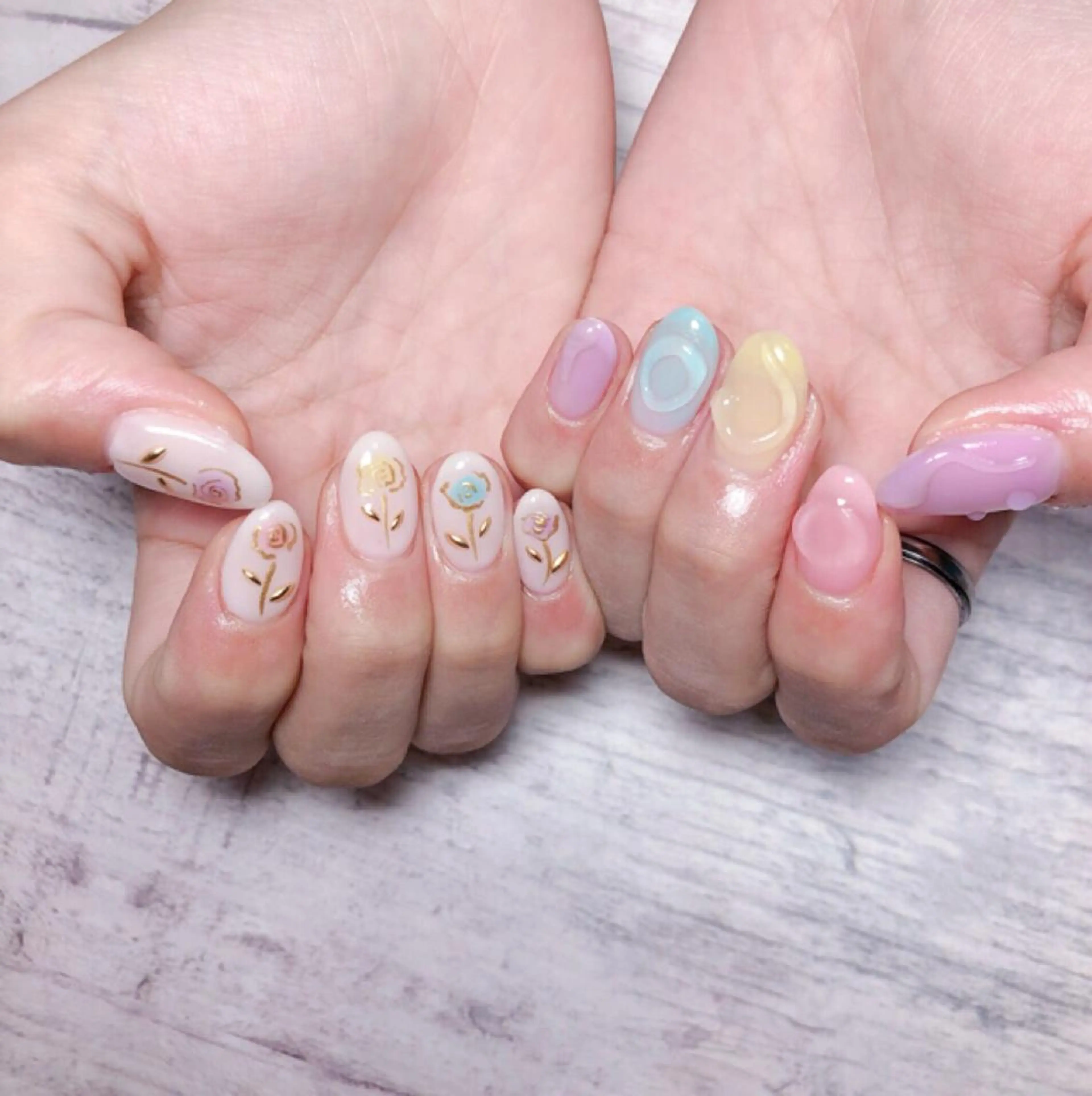 ネイル 個室ネイルサロンDolly Girl〜ドーリーガール〜所属・DollyGirl KYOKOのネイルデザイン