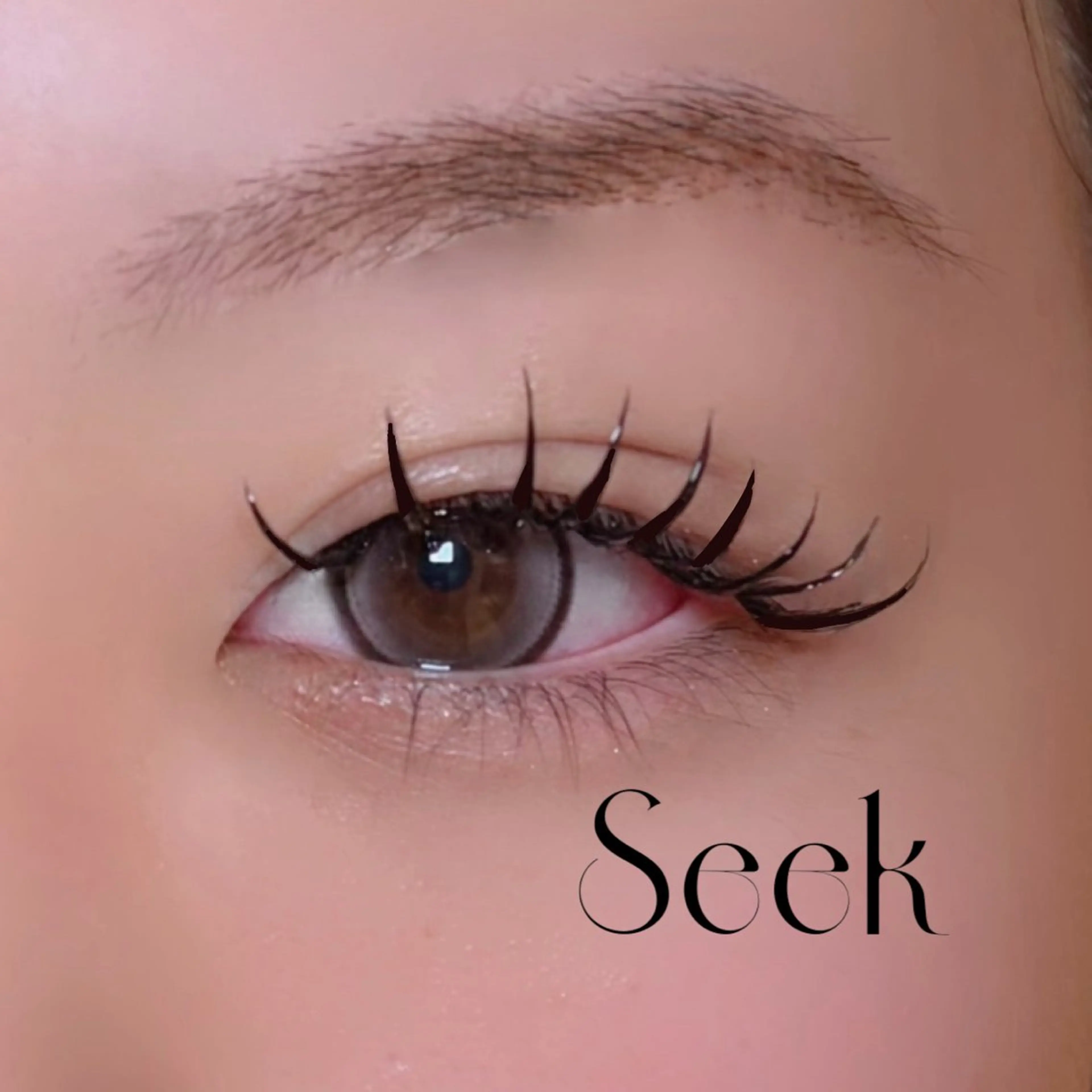 マツエク・マツパ Seek mahaのマツエク・マツパデザイン