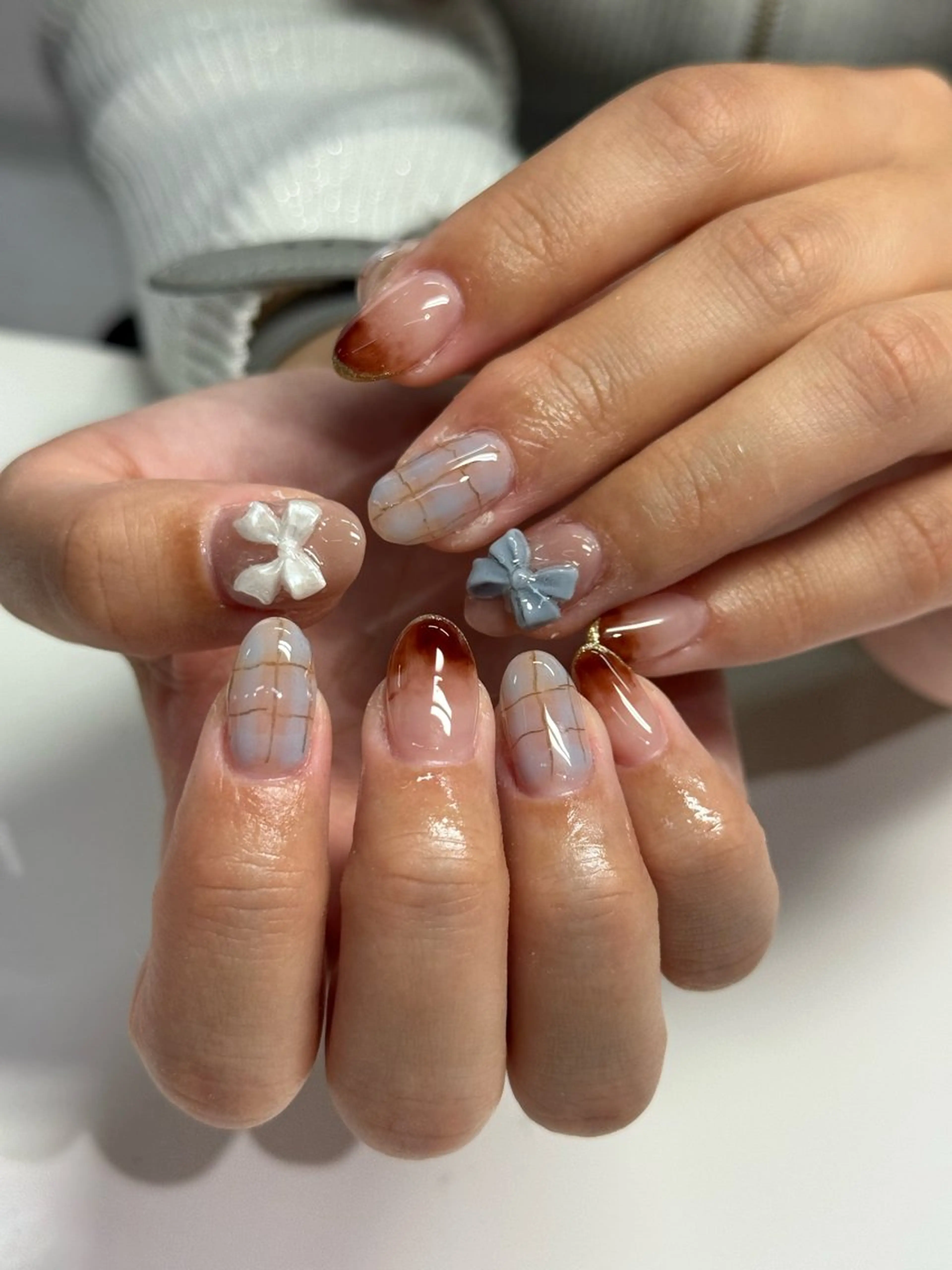 ネイル 持ち込み ハンドネイル WOLTOKYO渋谷 yunaのネイルデザイン