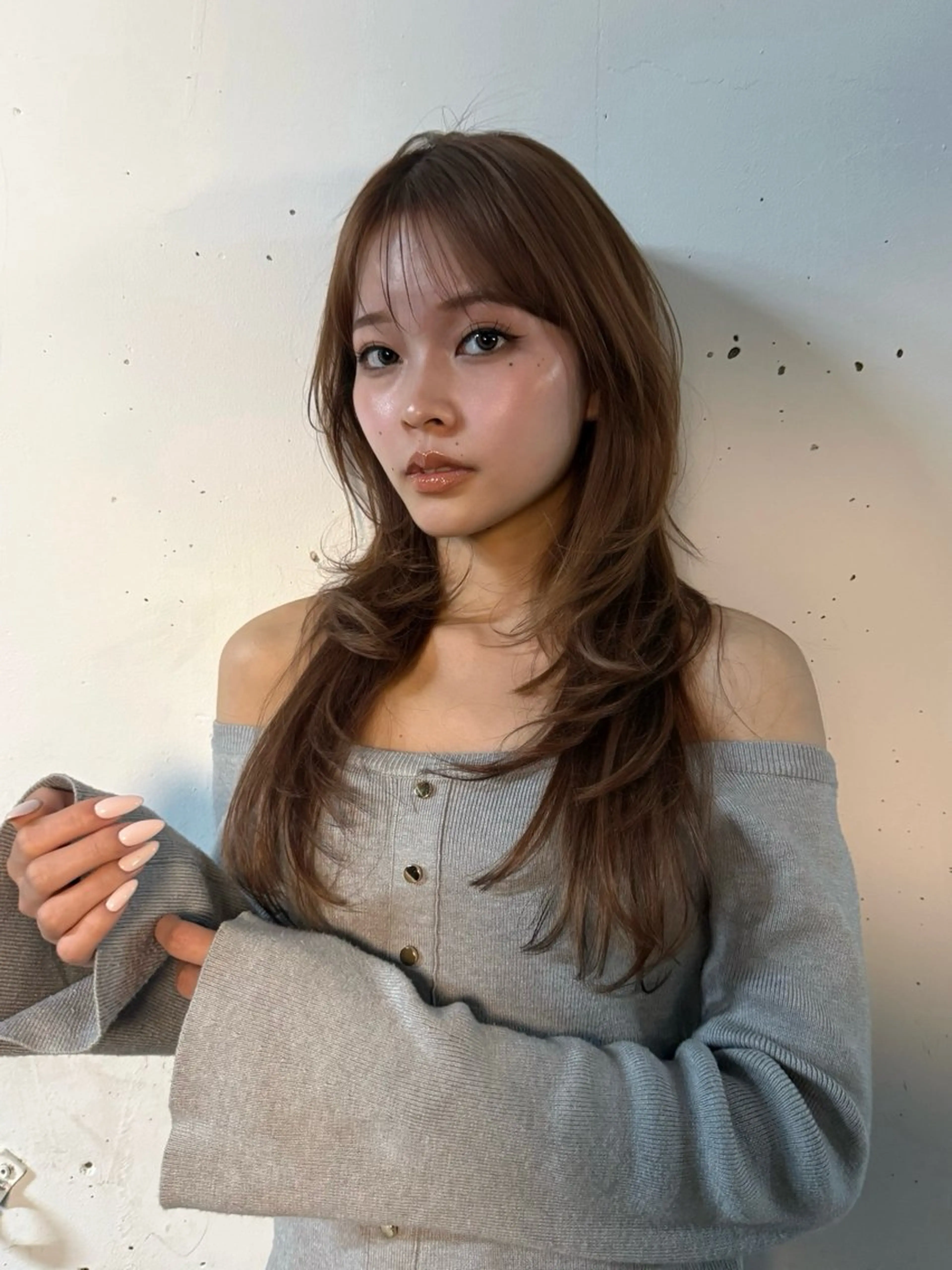 ロング カラー カット トリートメント Pia hair Design Yakuin所属・松尾太樹 【pia】福岡美容室のヘアスタイル