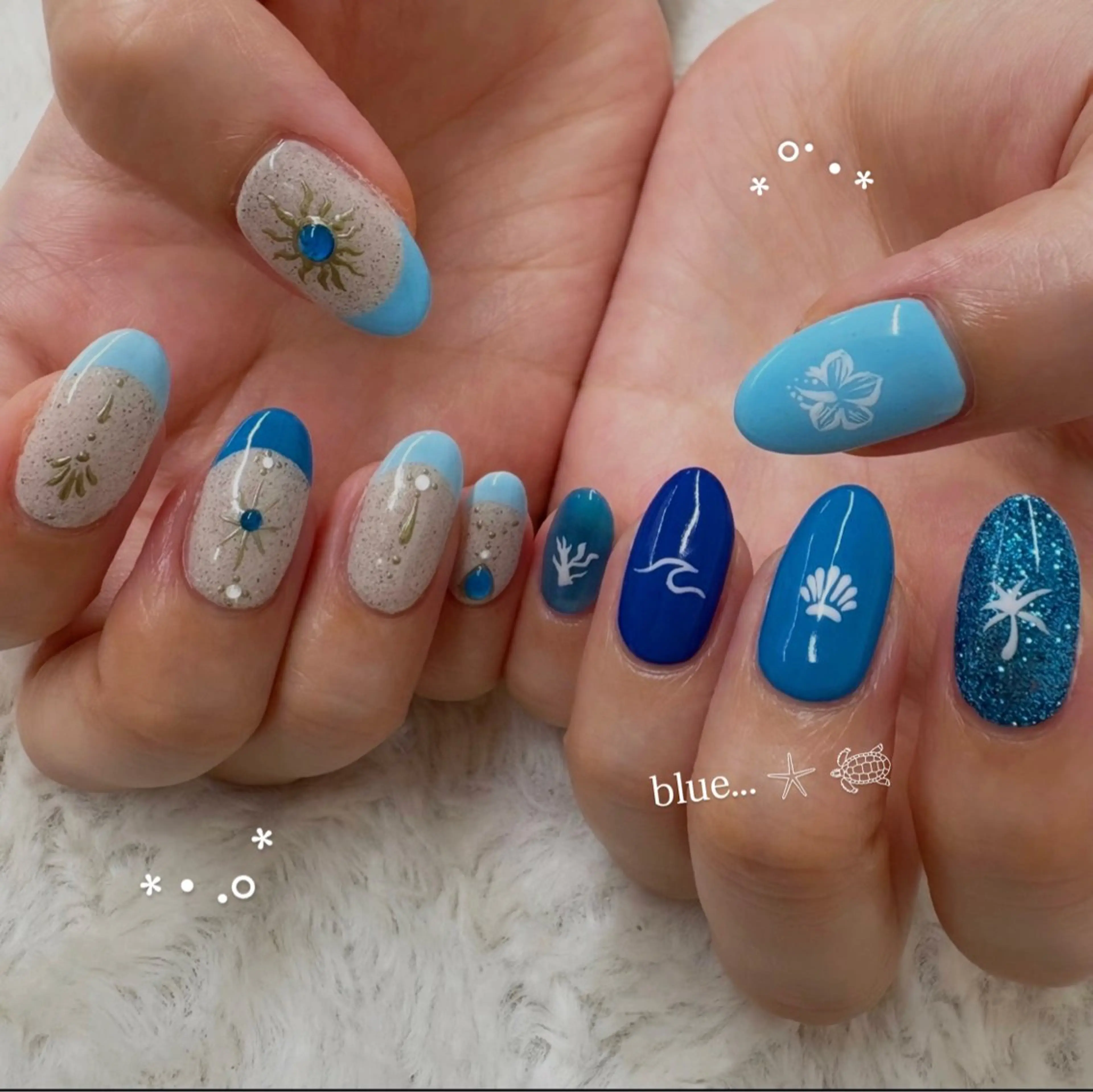 ネイル ハンドネイル She nail studio 原宿所属・パラジェル有/ スカルプ/mahoのネイルデザイン