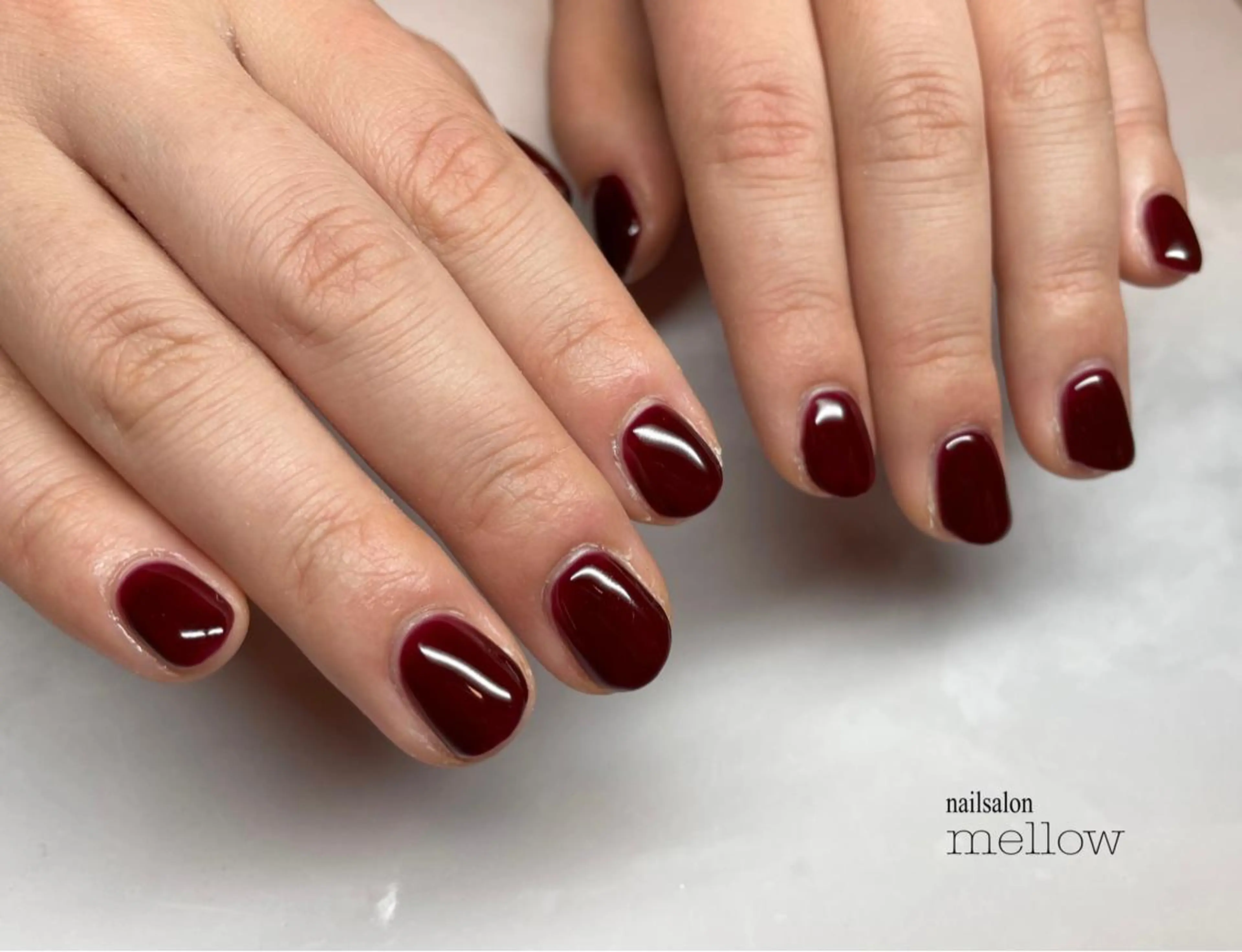 ネイル ボルドー 大山 浩美のネイルデザイン