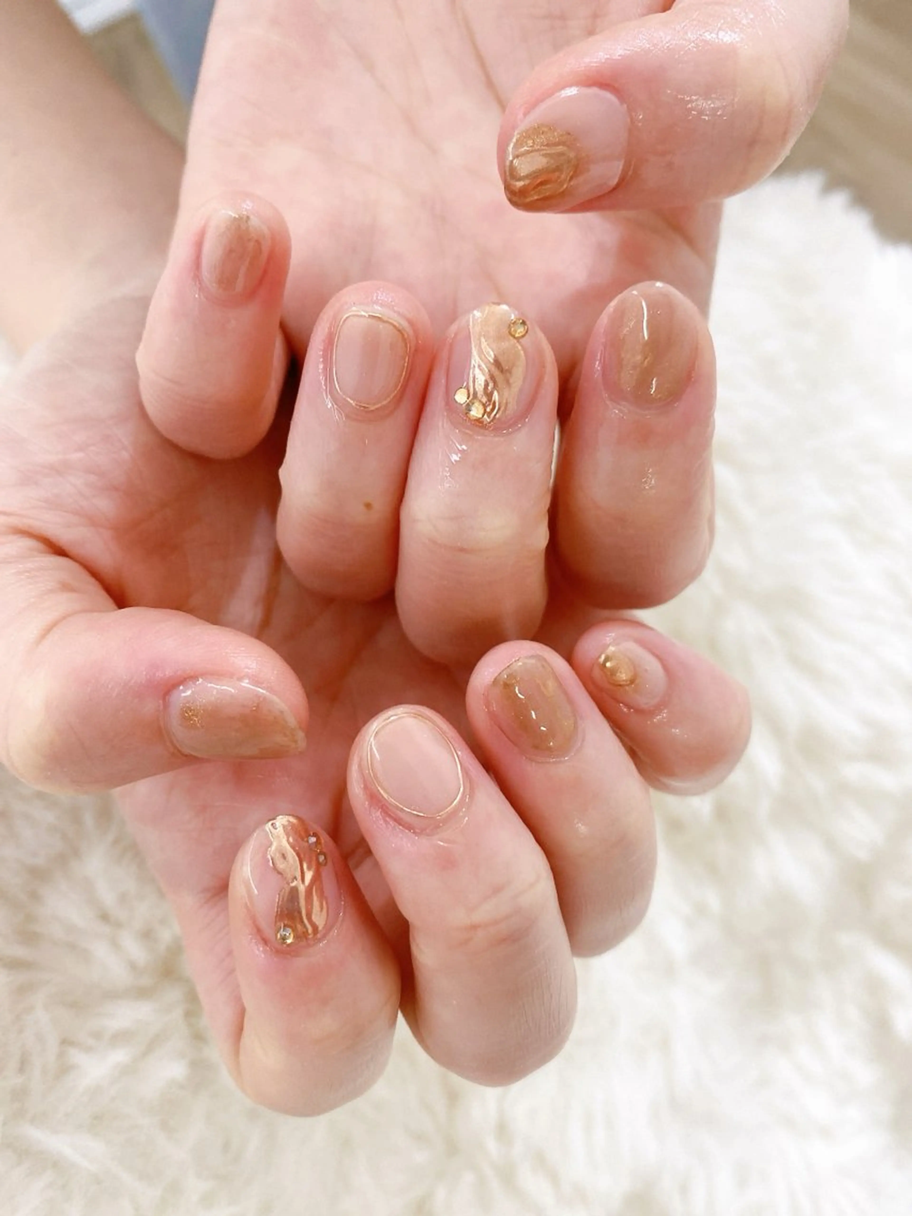 ネイル ハンドネイル ハンドケア yn salonのネイルデザイン