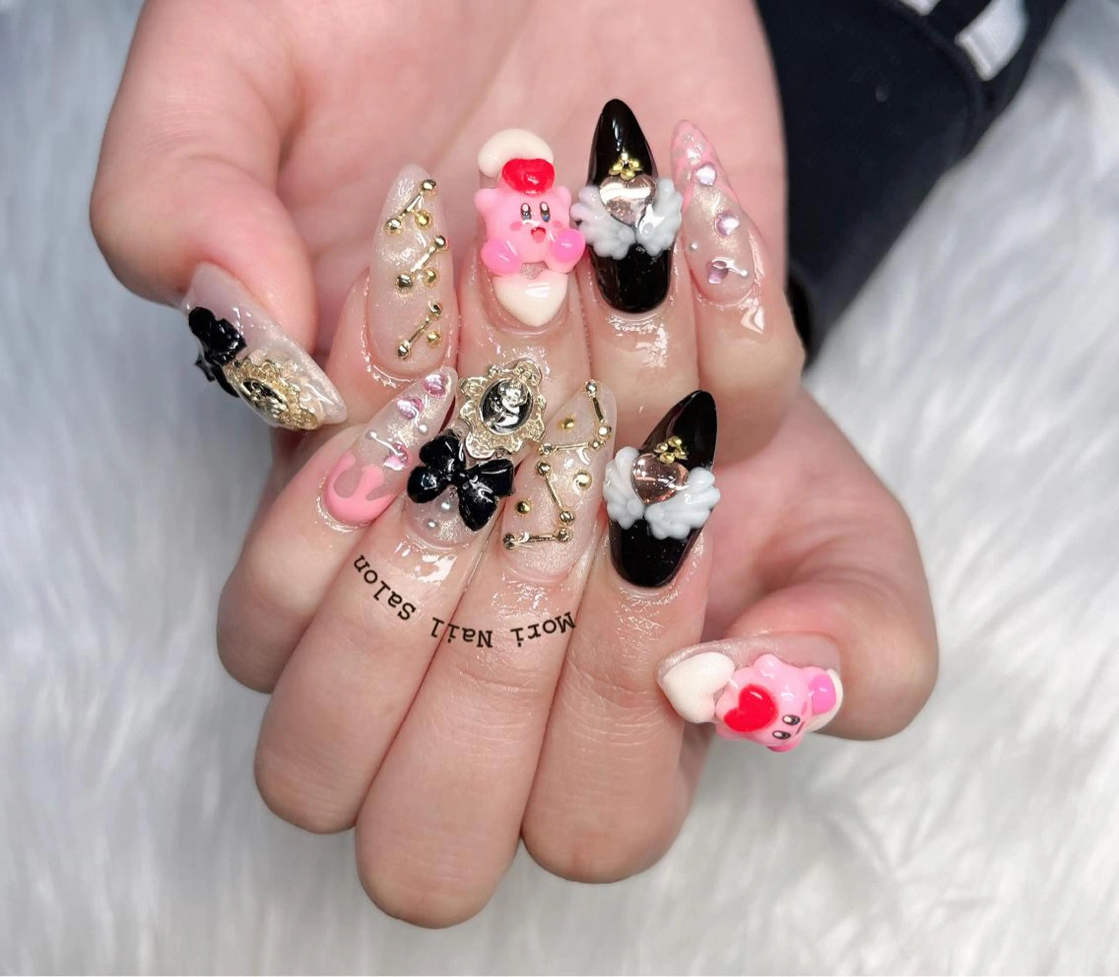 ネイル ハンドネイル 森 ネイルサロンのネイルデザイン