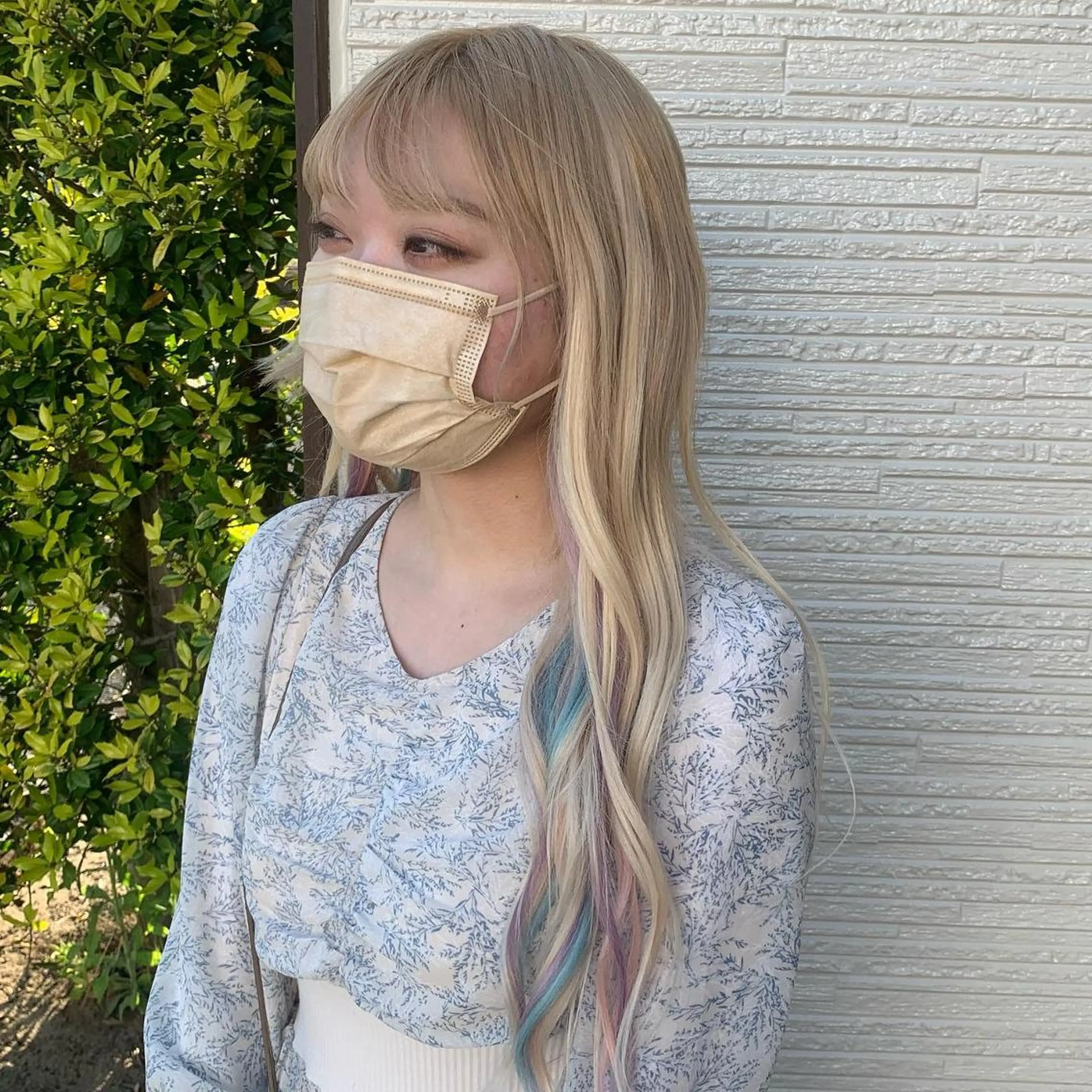 カラー ハイトーンカラー ユニコーンカラー PASSION 仙台長町のヘアスタイル