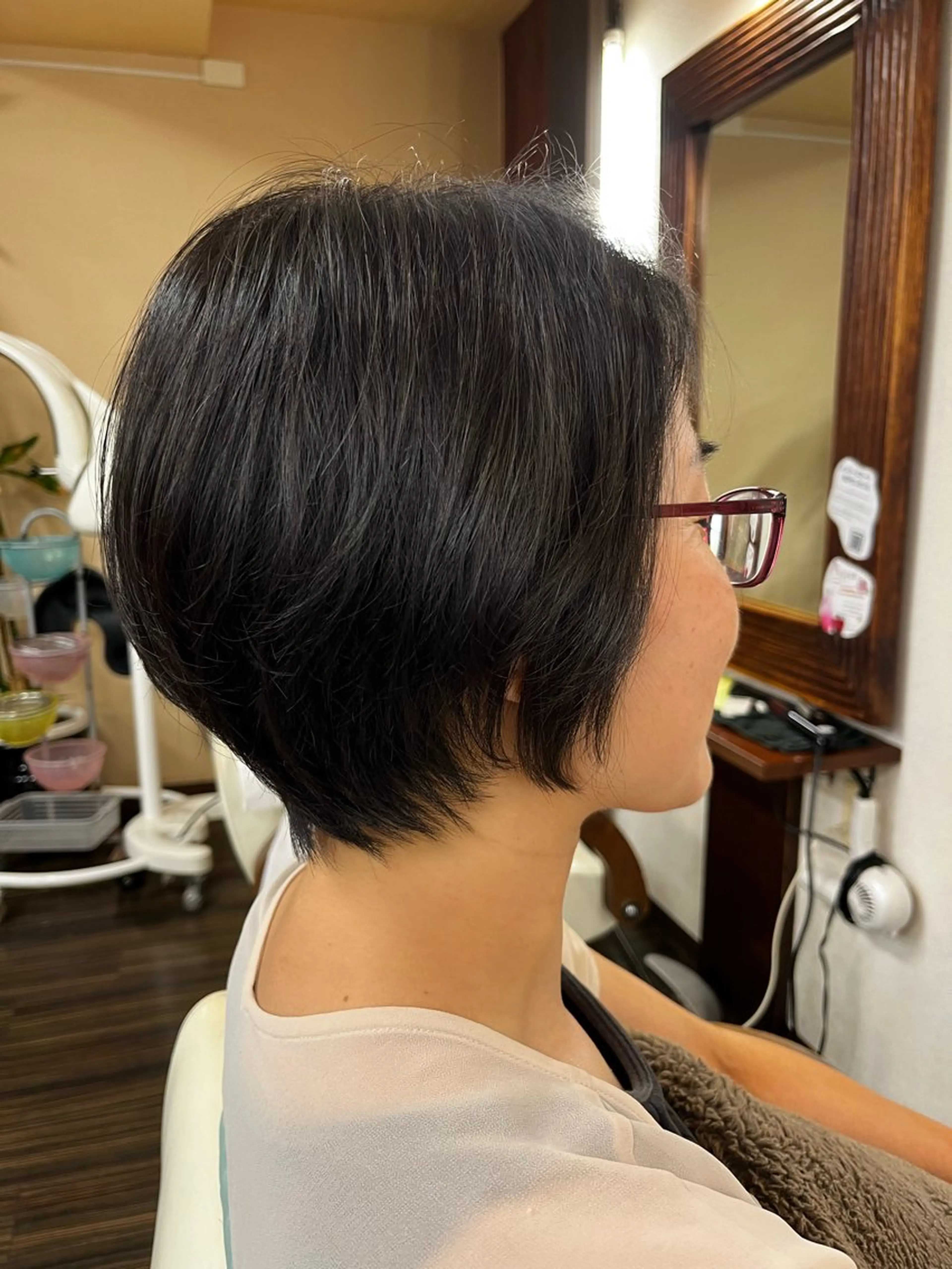 ショート 西形 梨瑚のヘアスタイル