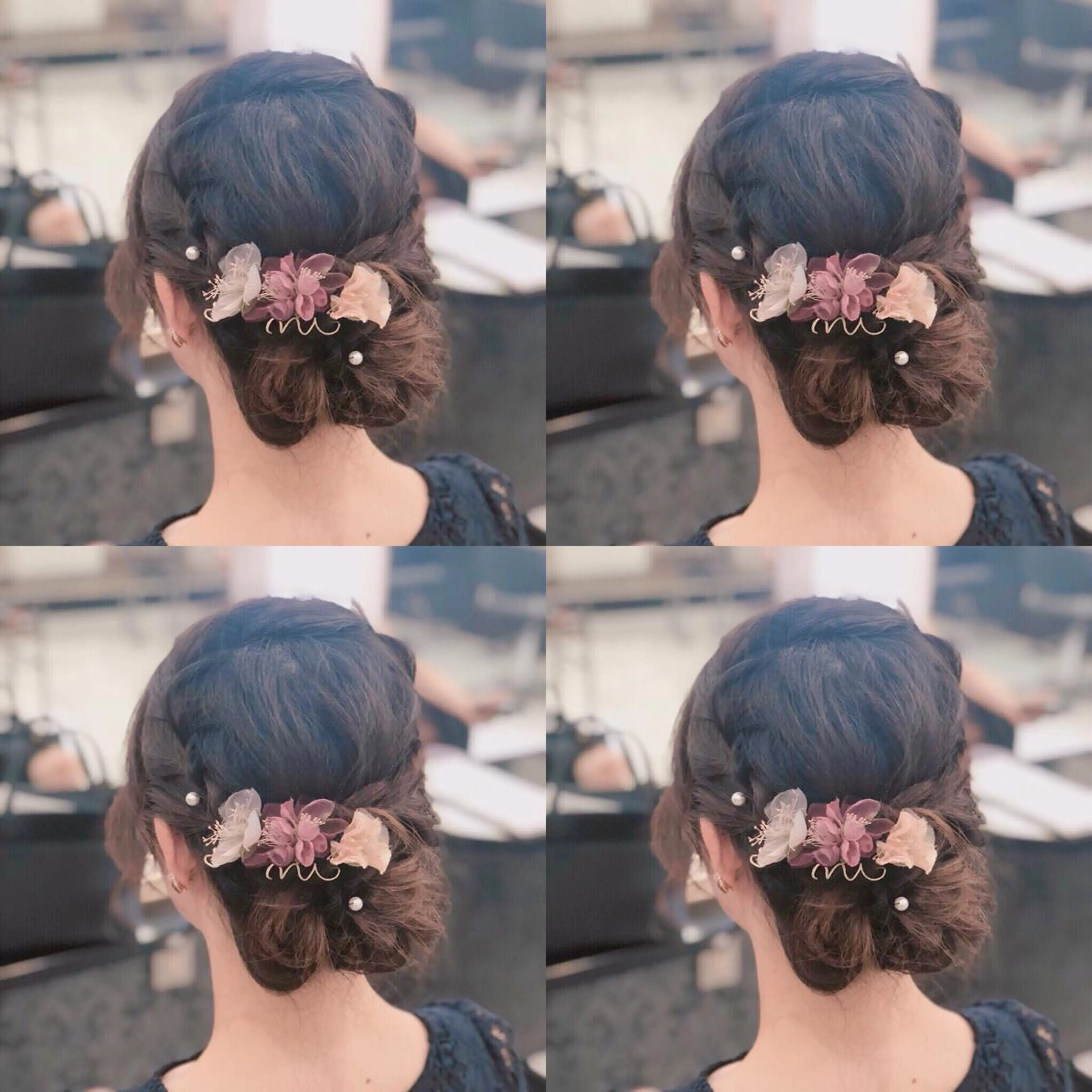 ミディアム ヘアアレンジ ヘアセット 🌷MAYU 🌷のヘアスタイル