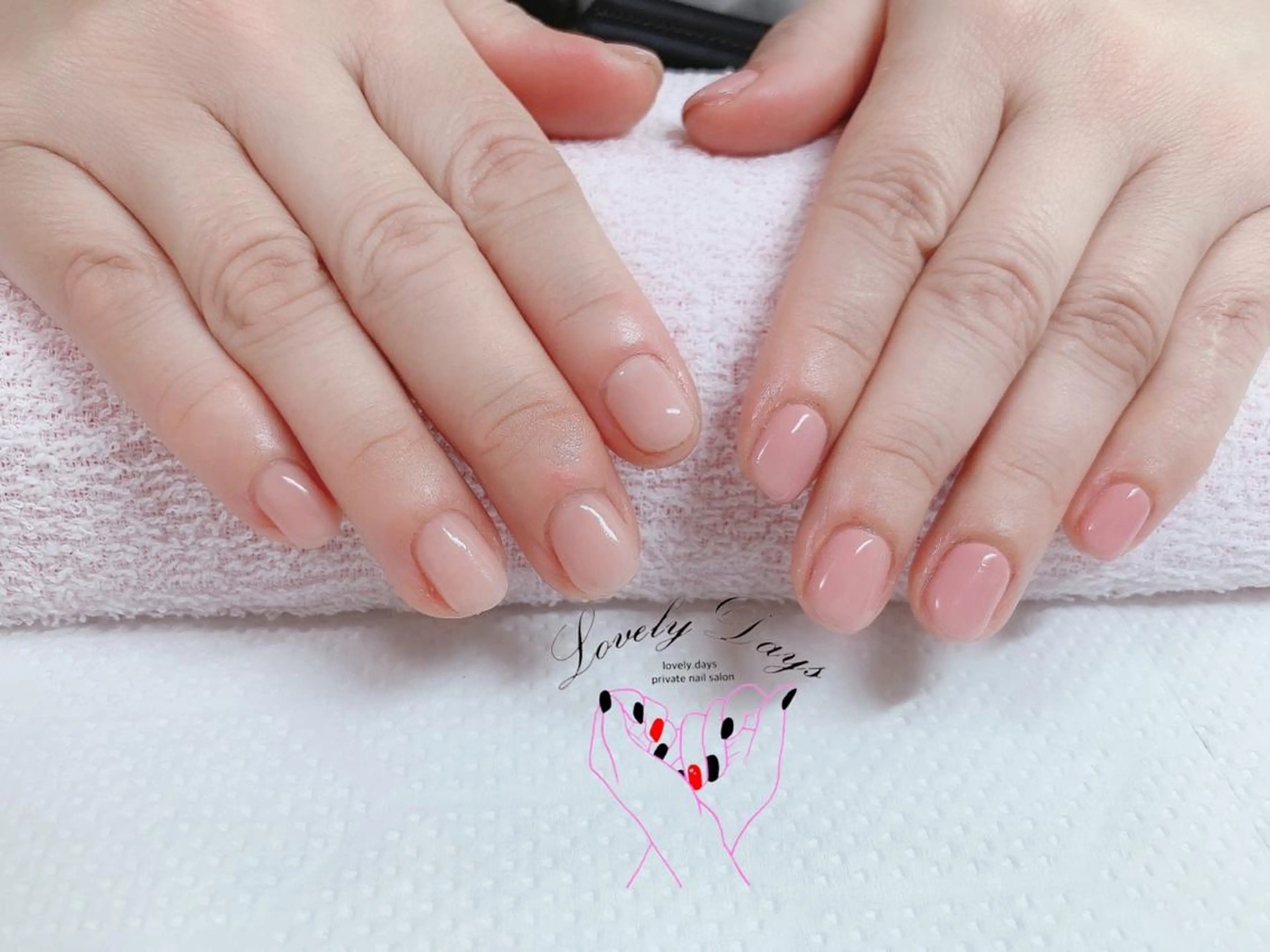 ネイル オフィスネイル ワンカラーネイル ハンドネイル LovelyDays ゆいのネイルデザイン